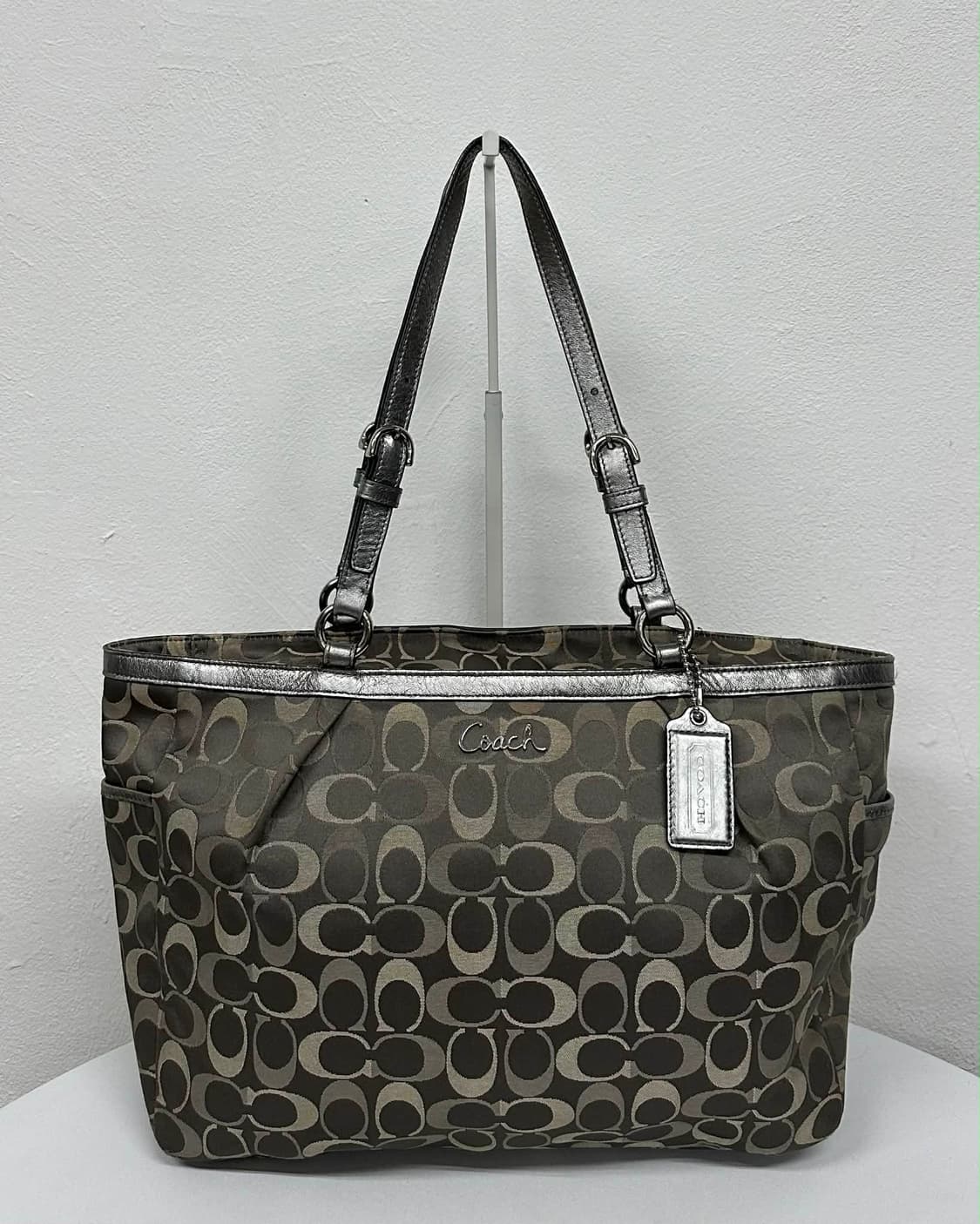 코치 빈티지 시그니처 자가드 토트 쇼퍼백 상품이미지1