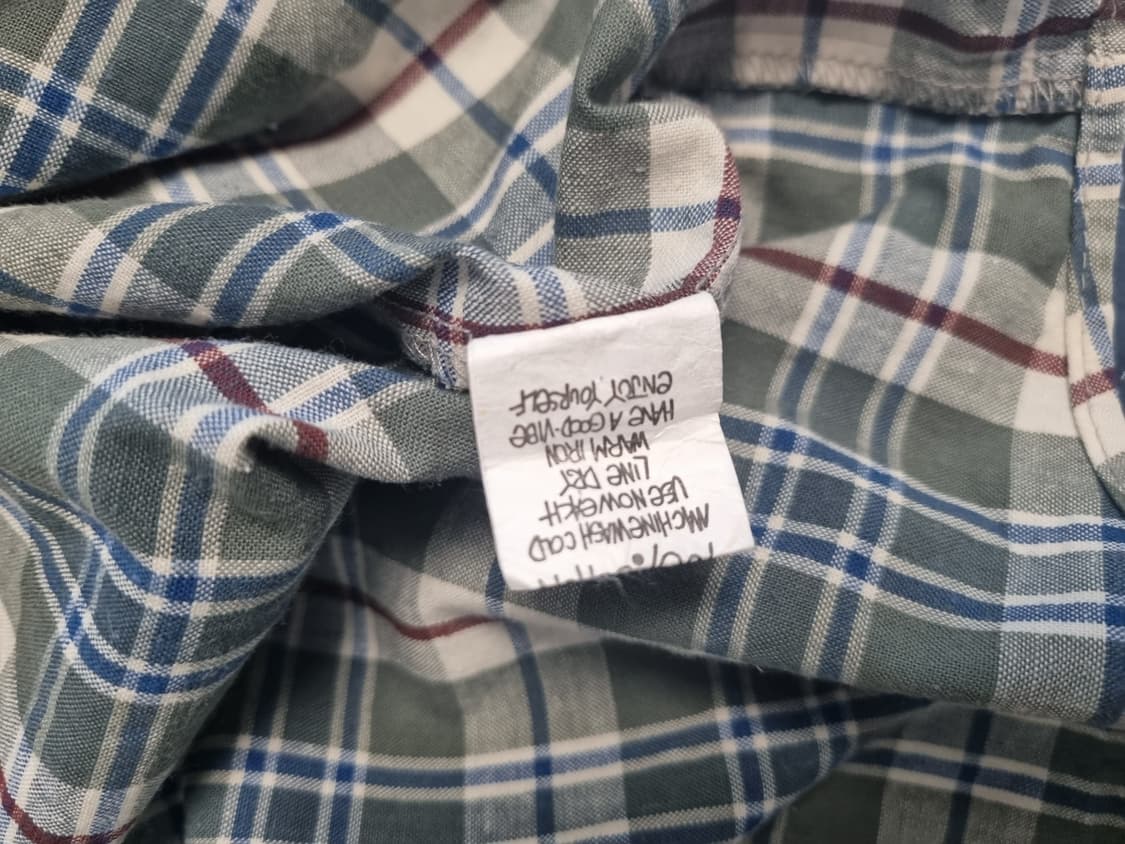 90s 스투시 체크 셔츠 Made in USA 상품이미지6