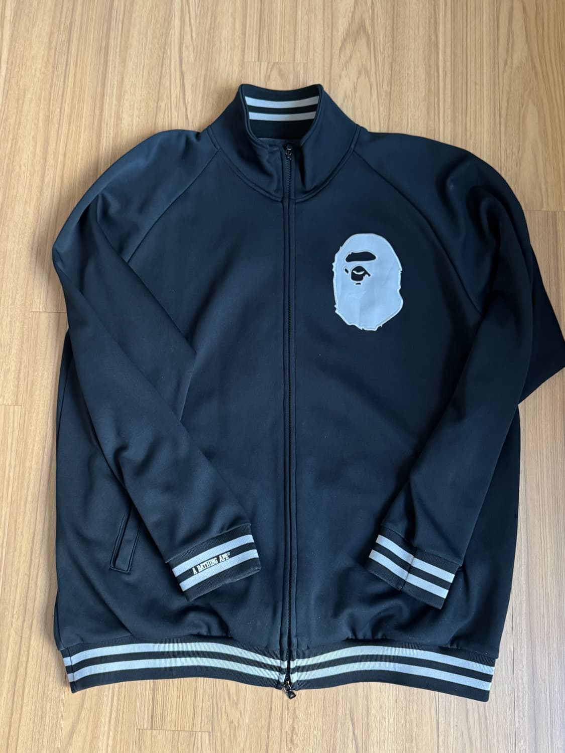 베이프 사루엘 네이비 집업 자켓 XL 상품이미지2