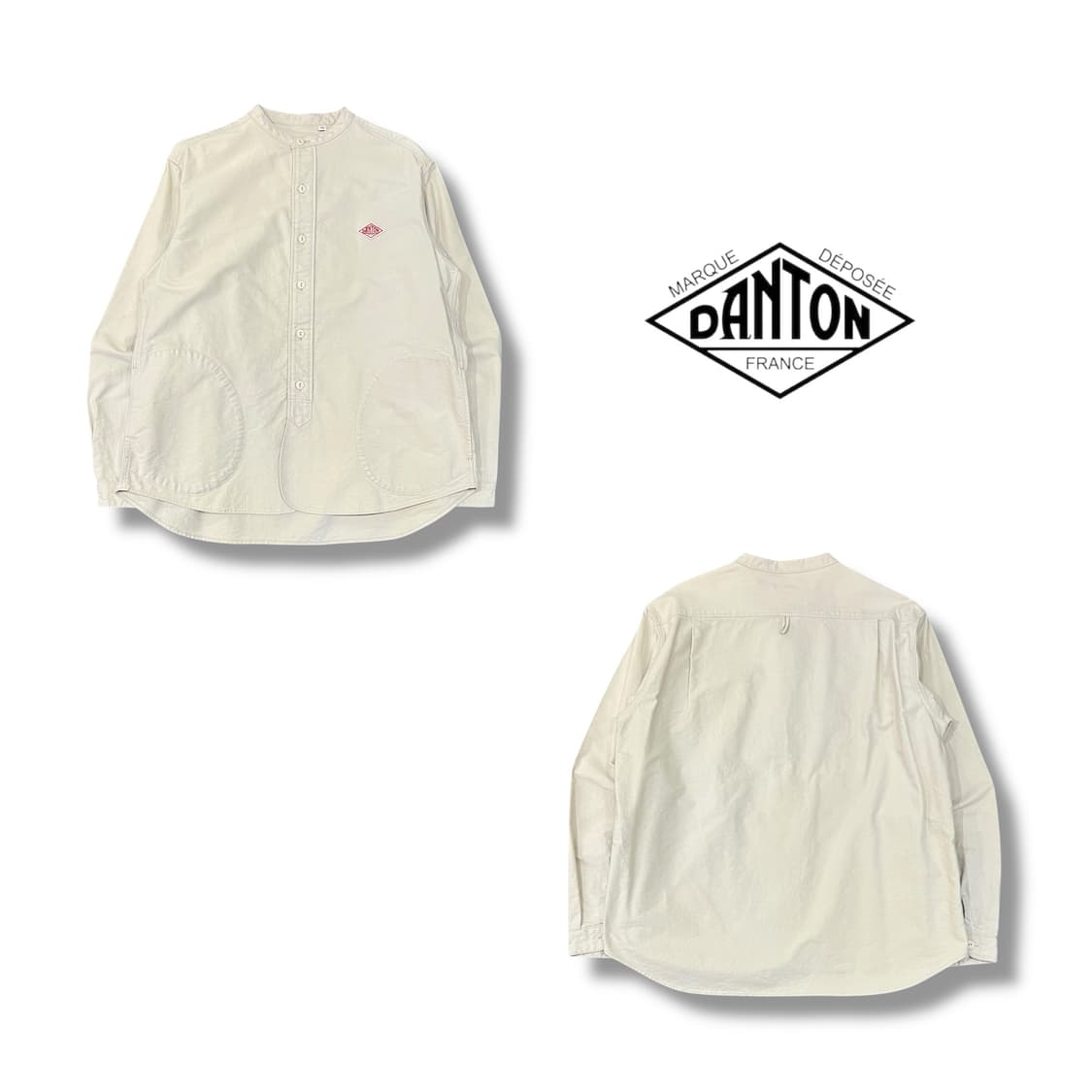  단톤 헨리넥 코튼 셔츠 y13953 상품이미지1