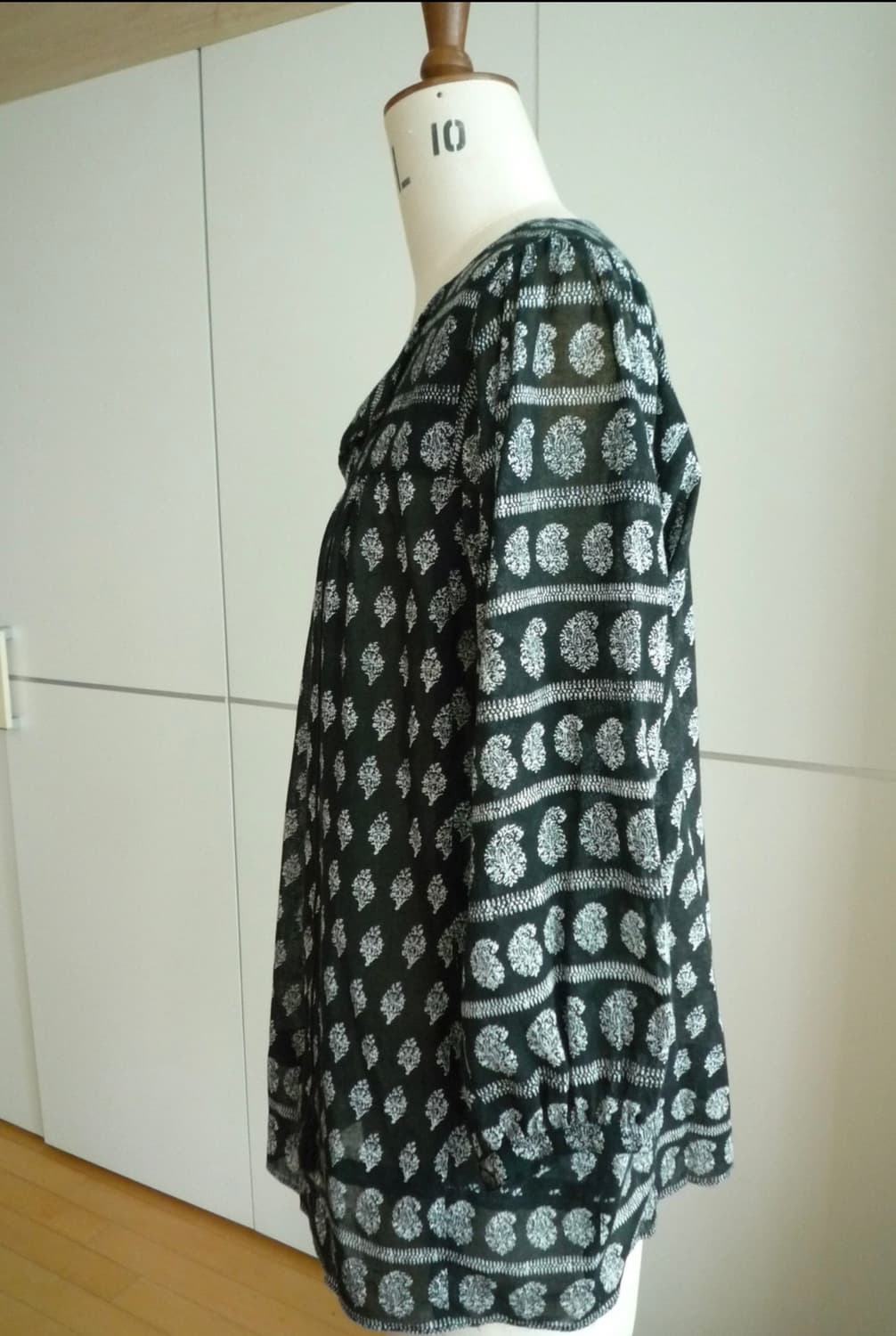 MADEWELL 메이드웰 - Peasant Printed Blouse 상품이미지3