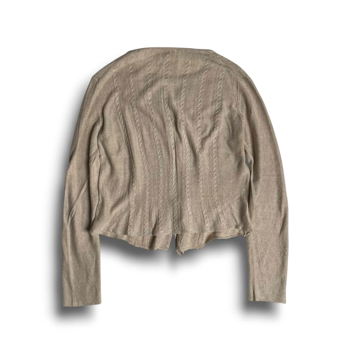 Max mara 린넨 트위스트 가디건 (italy)   상품이미지6