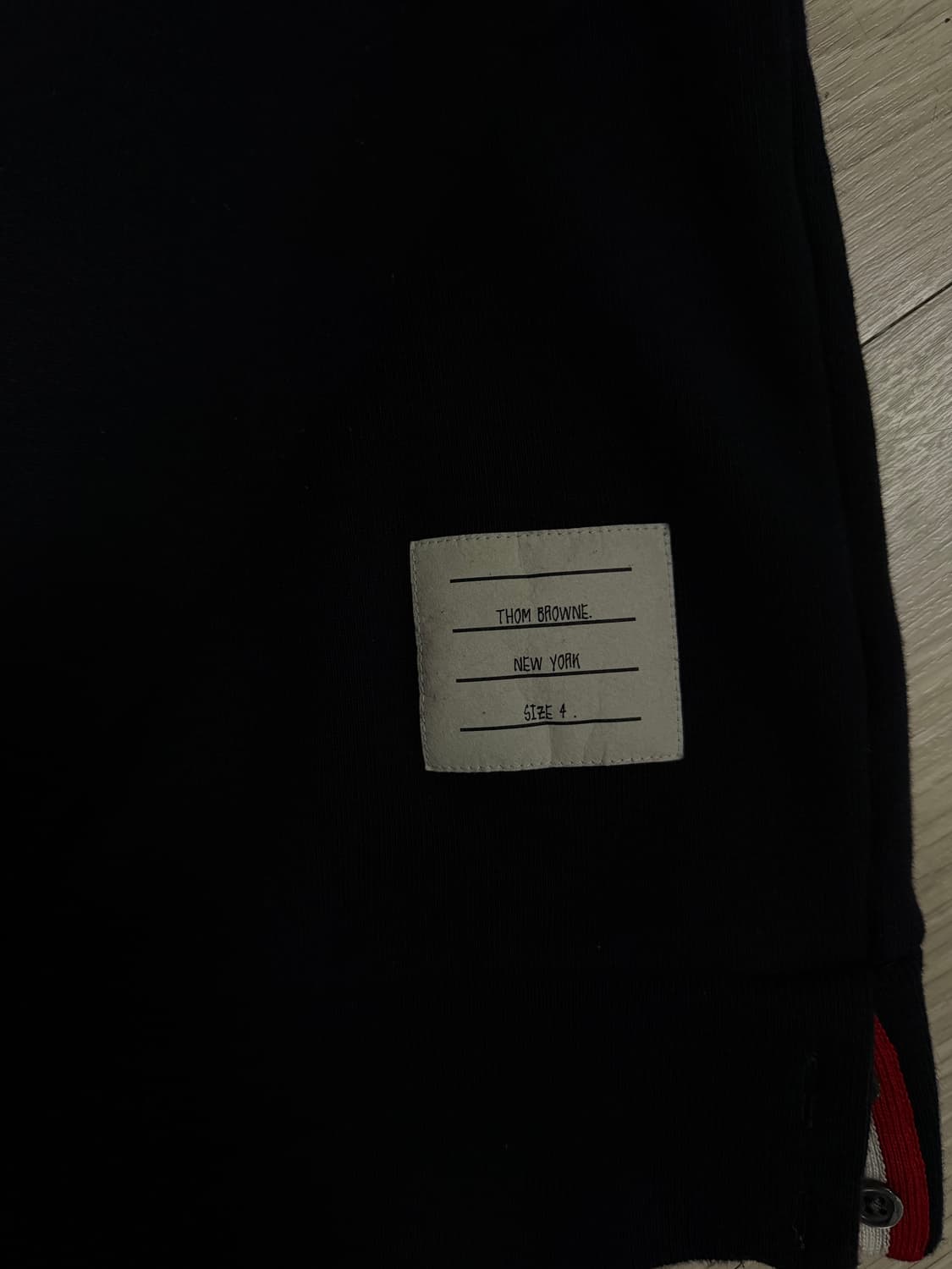 톰브라운 백삼선 맨투맨 네이비 4사이즈 정품 상품이미지5