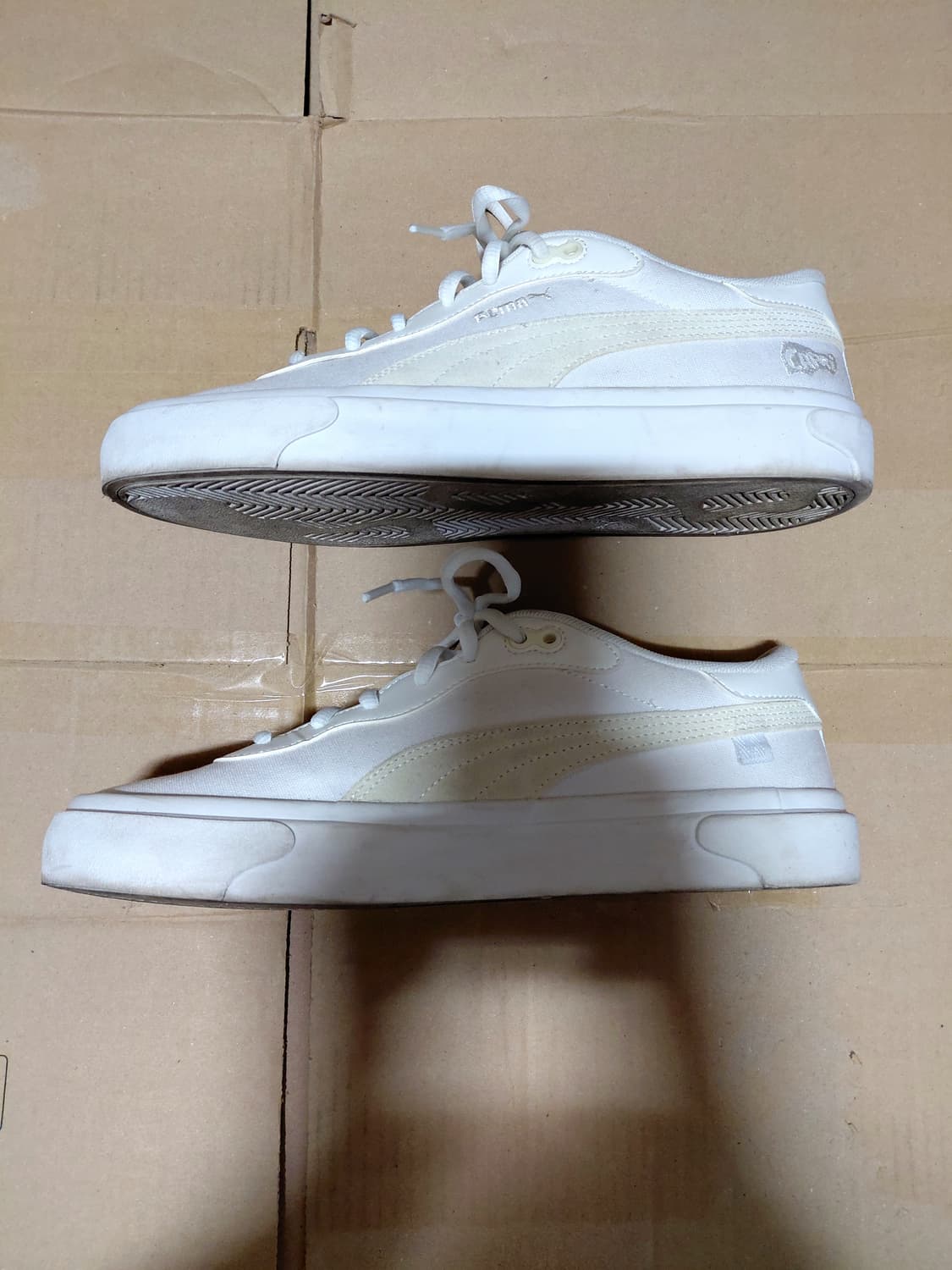 [푸마]카프리 로얄 화이트아이보리 스니커즈 275사이즈 상품이미지3