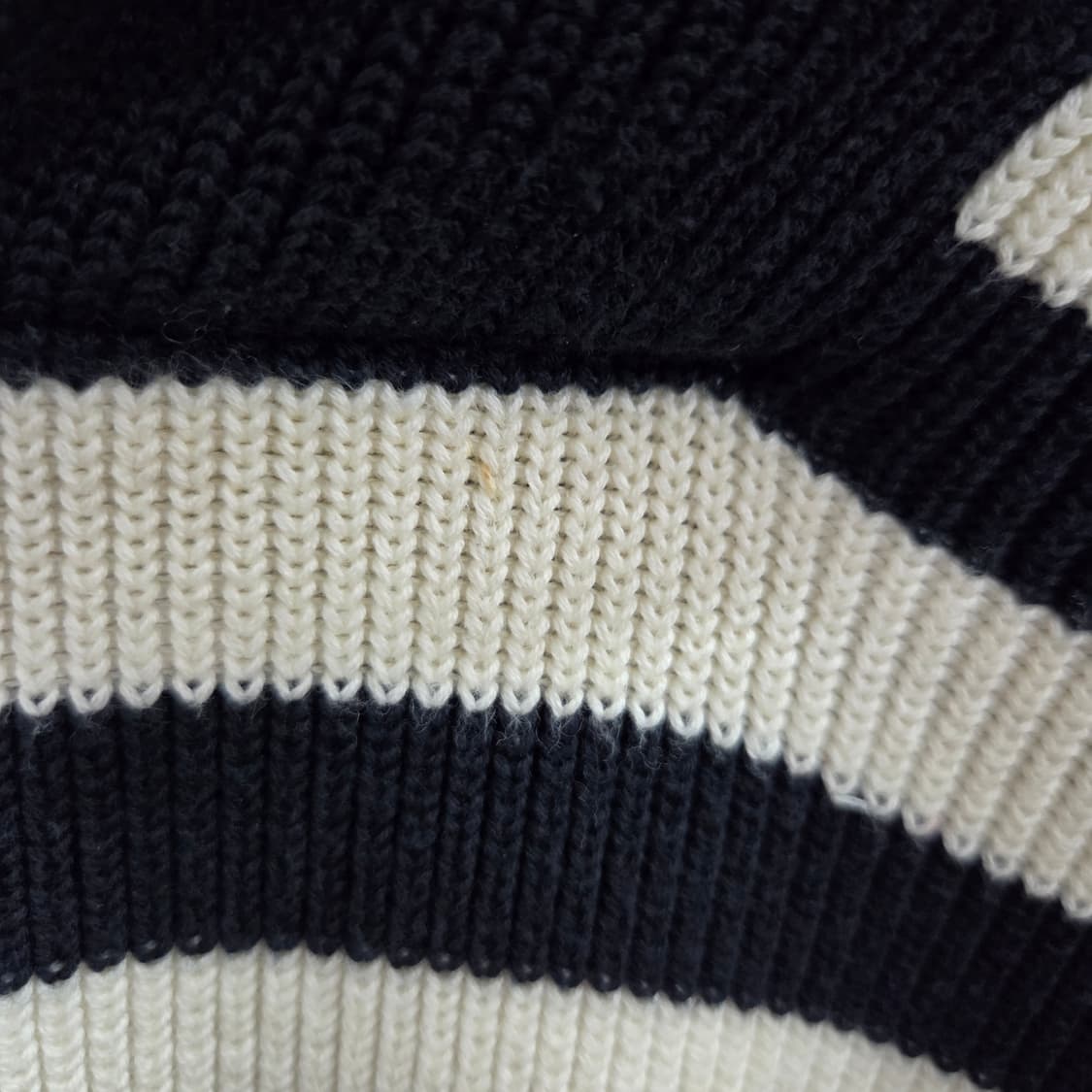 폴로진스 숄카라 스트라이프 니트 XL  상품이미지8