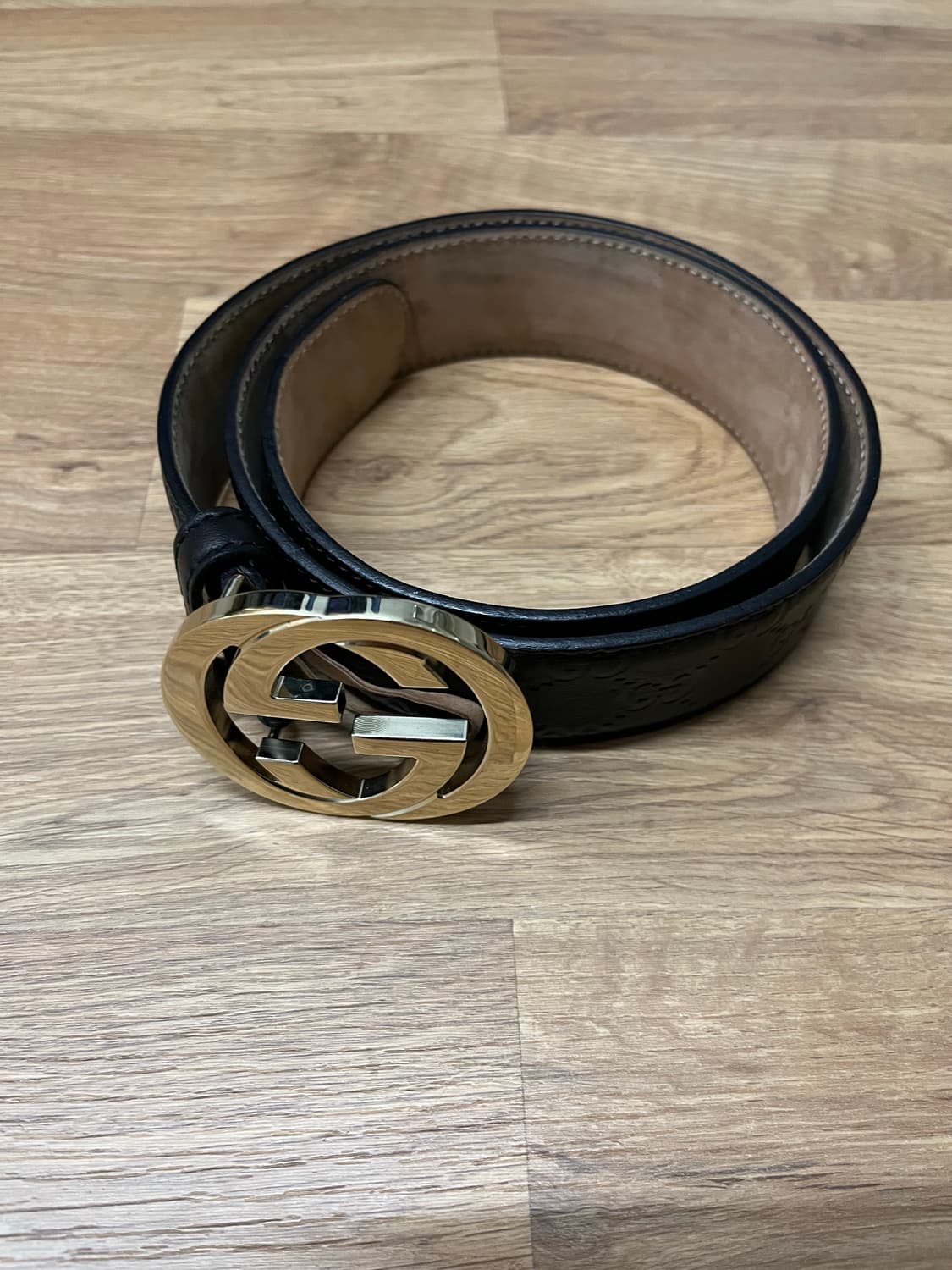 GUCCI 구찌 모노그램 캔버스 벨트 상품이미지5