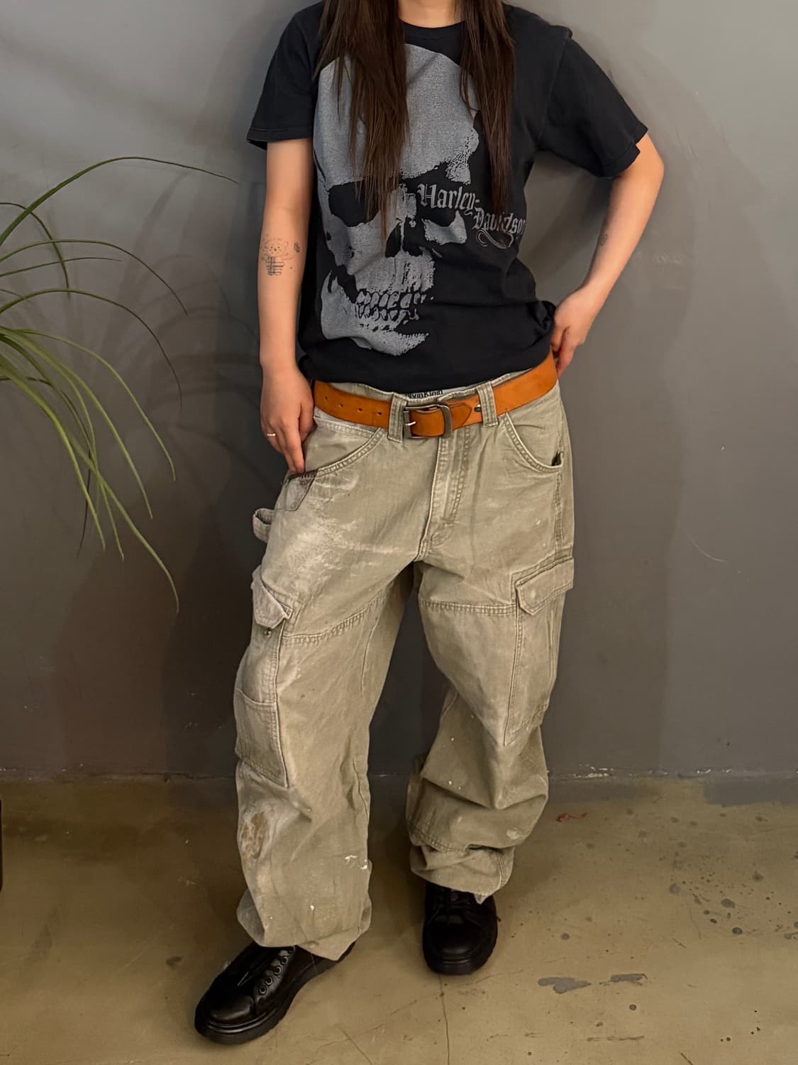 랭글러 더블니 카펜터 워크팬츠 상품이미지2