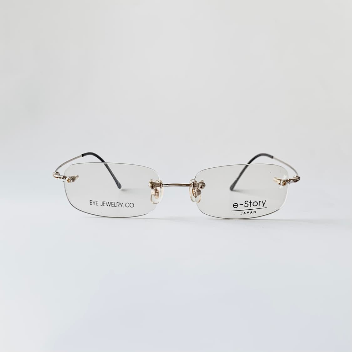 데드스탁 클래식 라운드사각 무테 안경테 233 상품이미지1