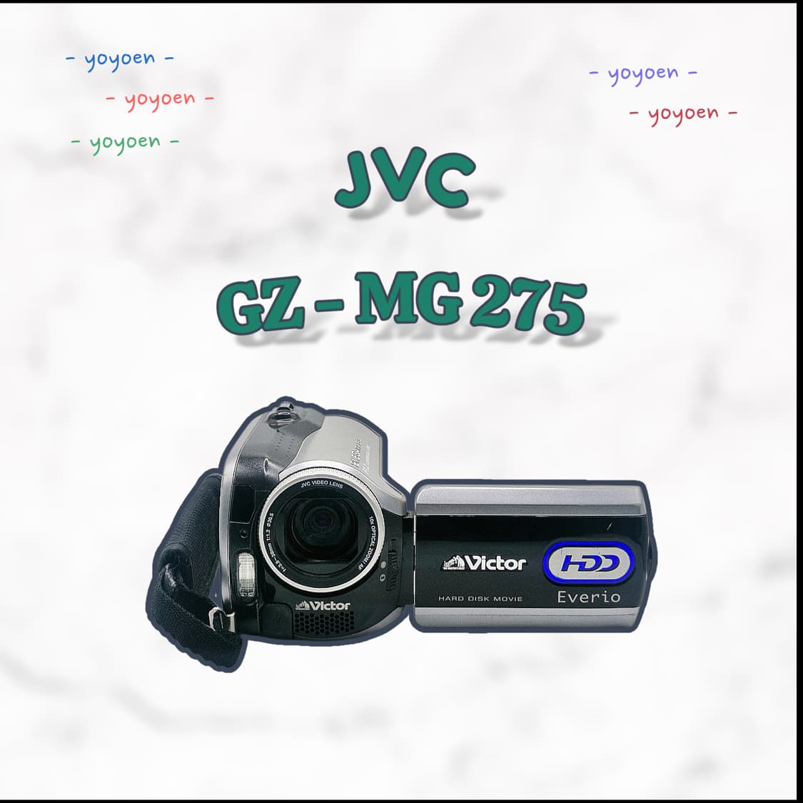 JVC GZ-MG275 블랙 빈티지캠코더 상품이미지1