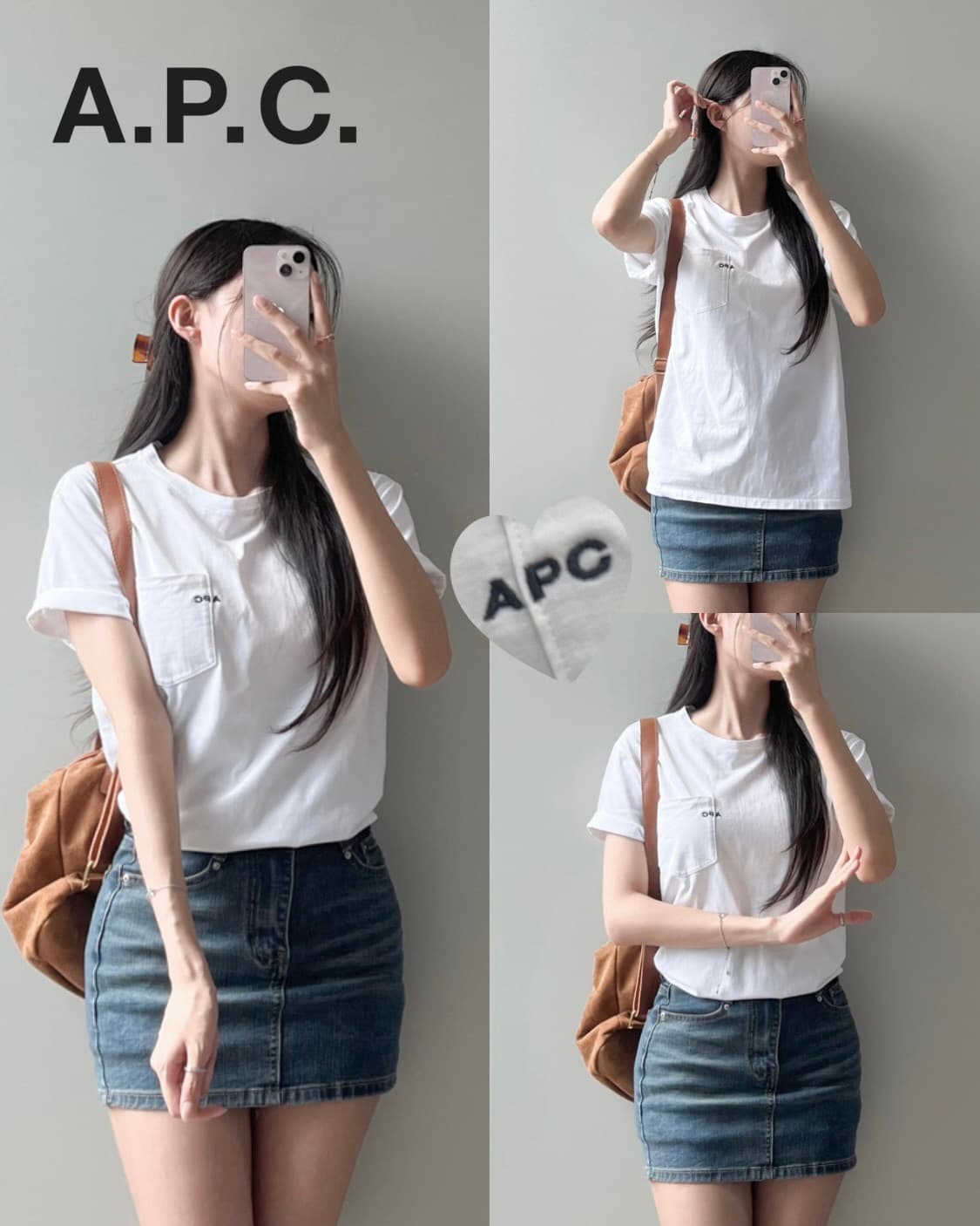 A.P.C. 반팔티 상품이미지1