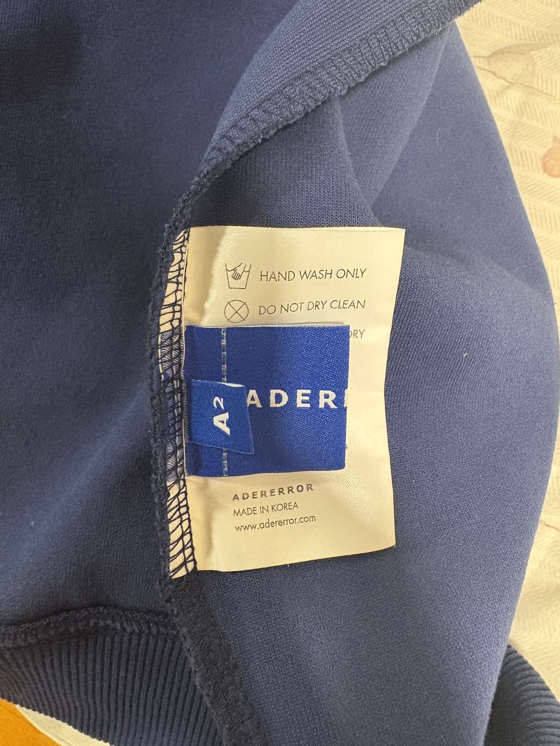아더에러 베리프 후드 네이비 A2사이즈 상품이미지2
