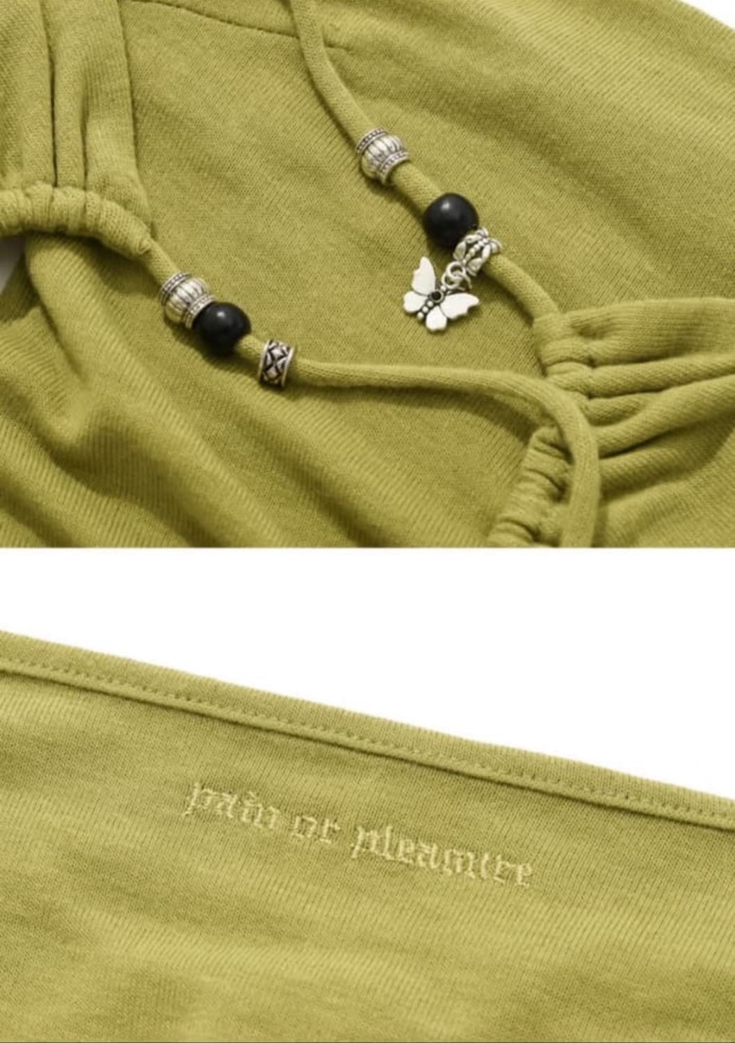 페인오플레져 탑 올리브 상품이미지2