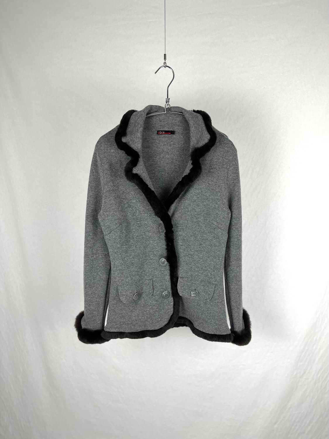 Vintage 캐시미어 혼방 토끼털 자켓  상품이미지1