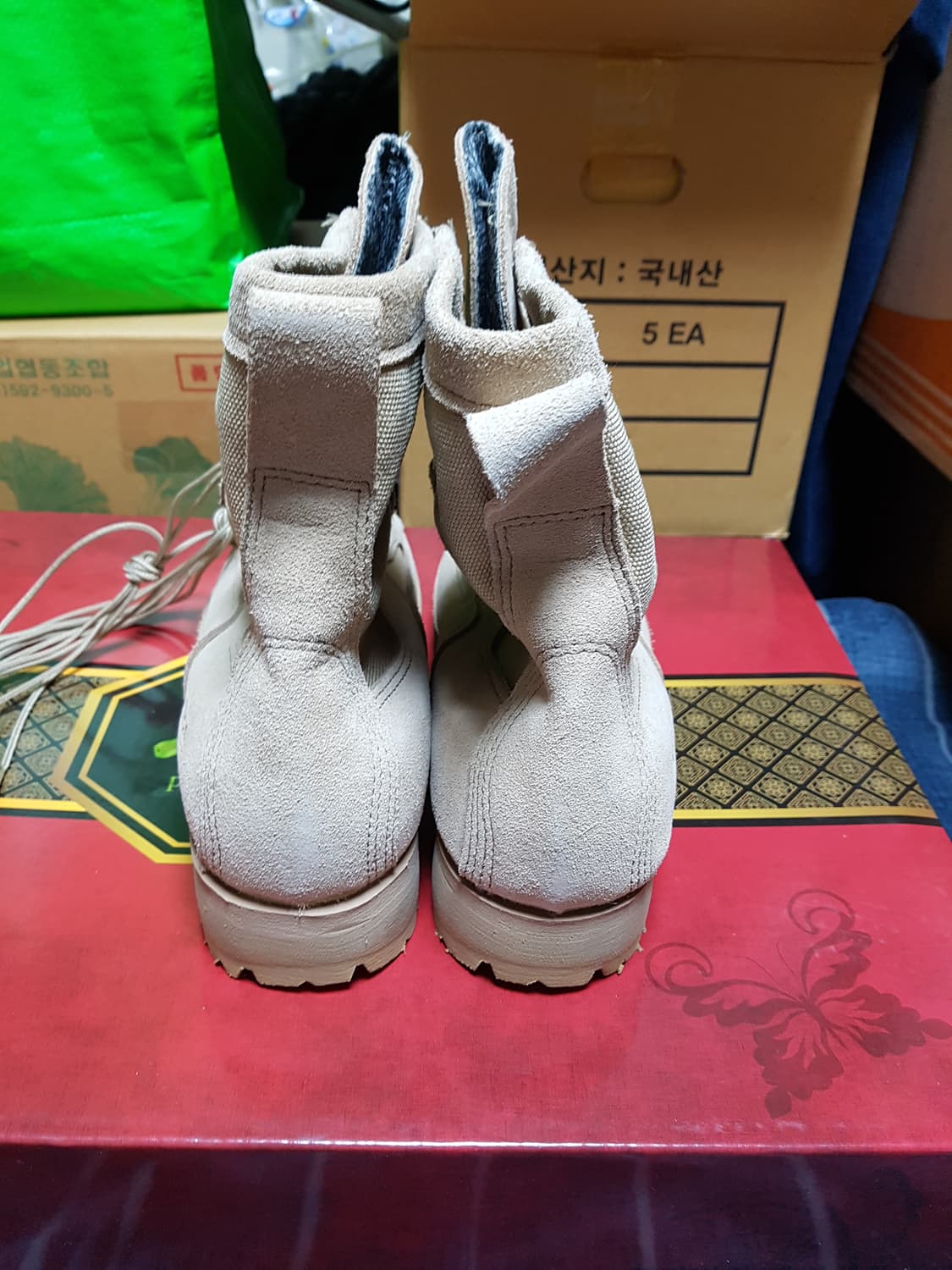 웰코 사막화 전투화 군화 부츠 7.5W 판매 상품이미지4