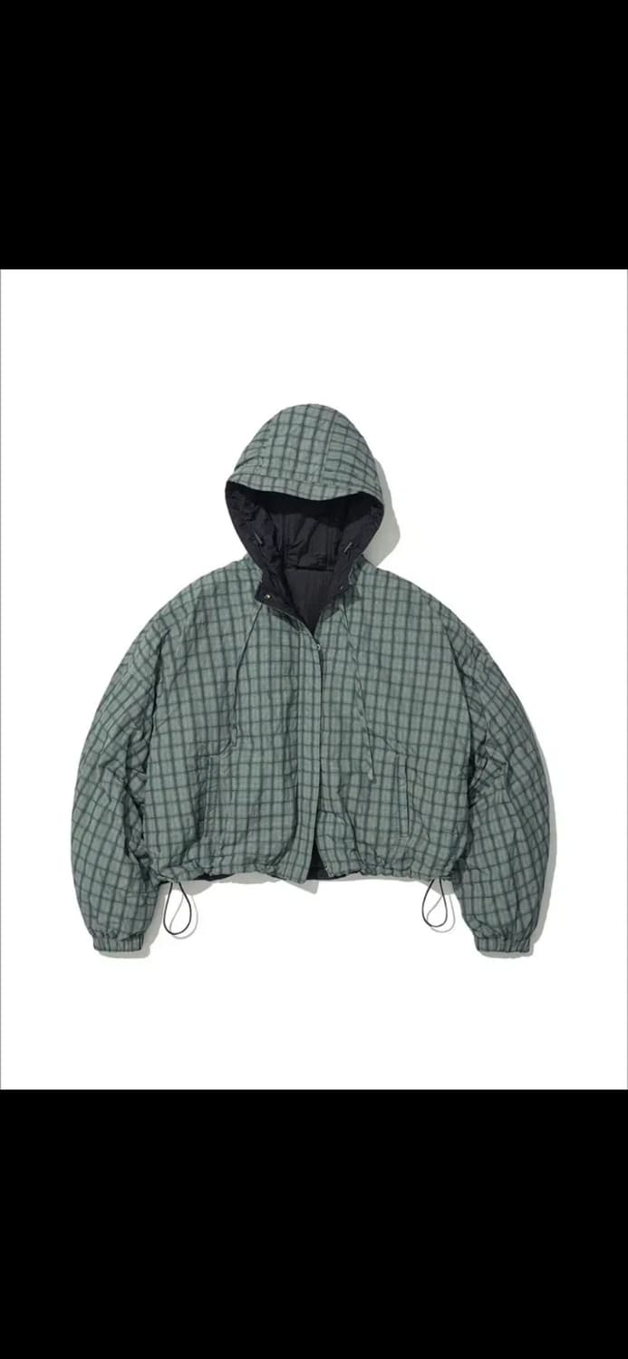 [파르티멘토우먼x송이송이] 리버시블 후디드 윈드브레이커_블랙 상품이미지6