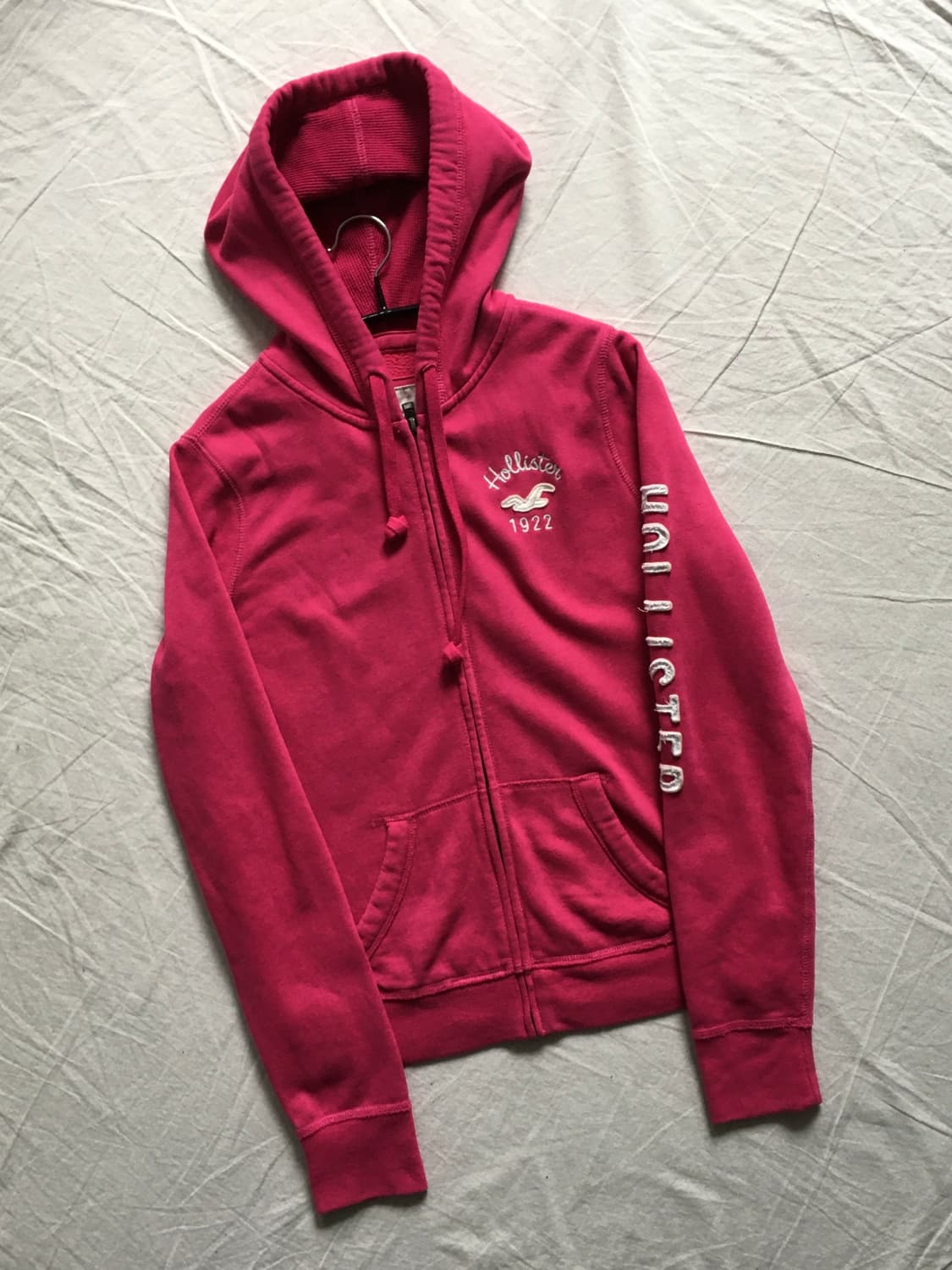 홀리스터 미니 패치로고 후드집업 상품이미지3