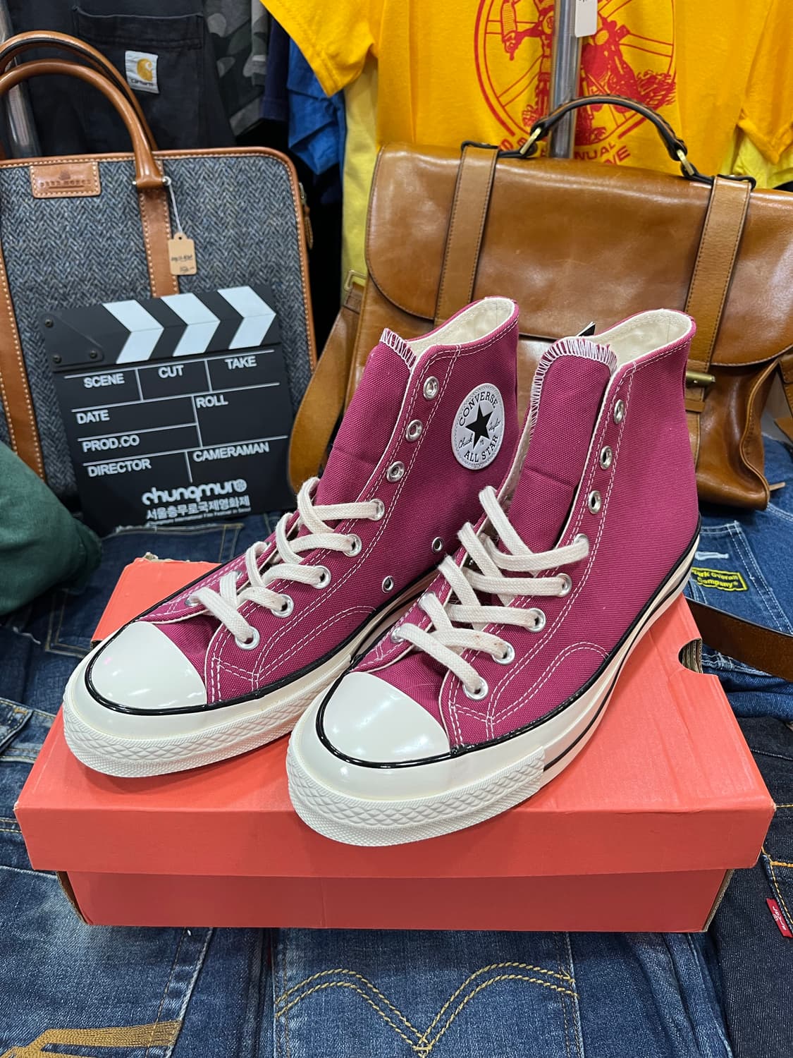 컨버스 척 70 하이 midnight hibiscus 상품이미지3