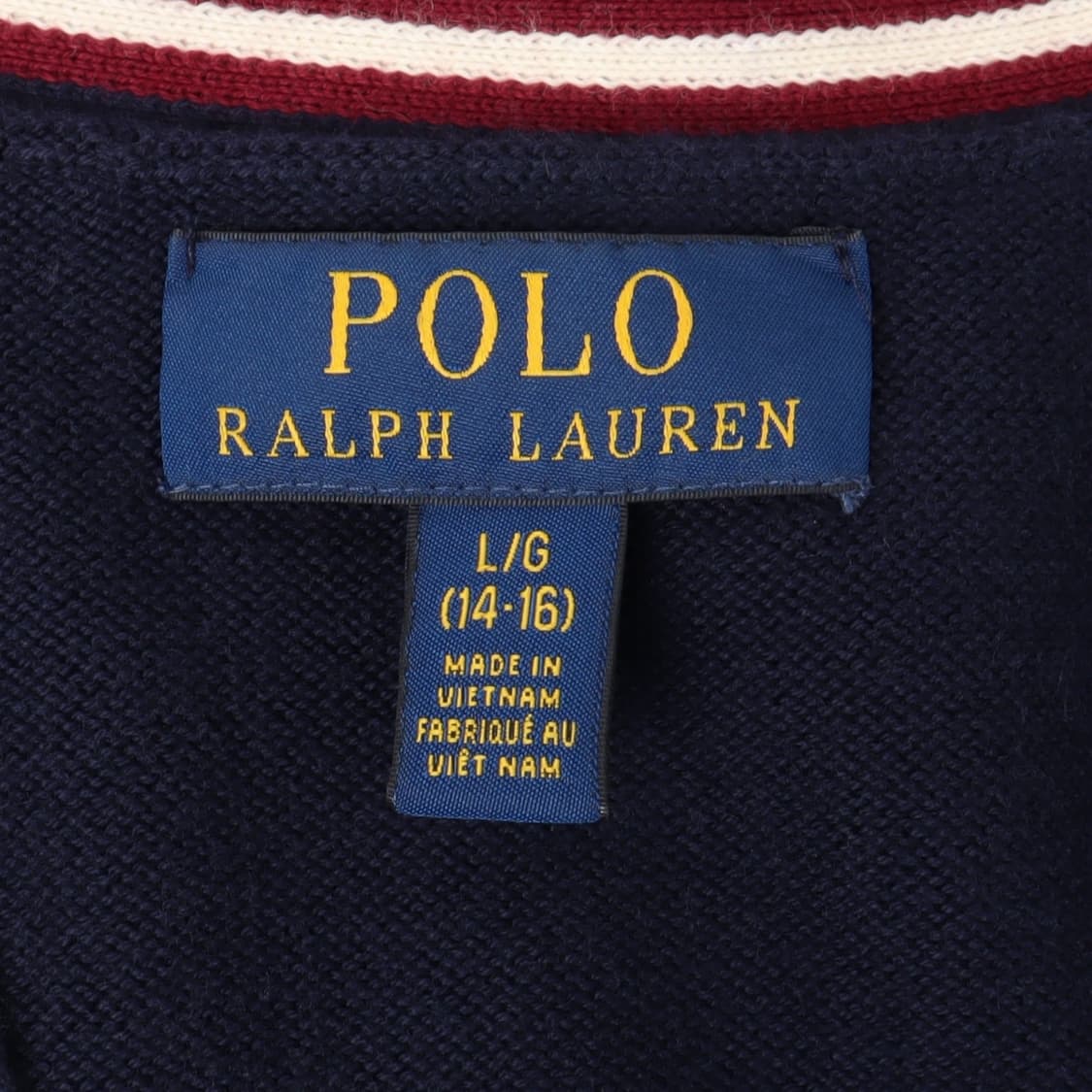 폴로 랄프로렌 네이비 프레피 니트 가디건 상품이미지8