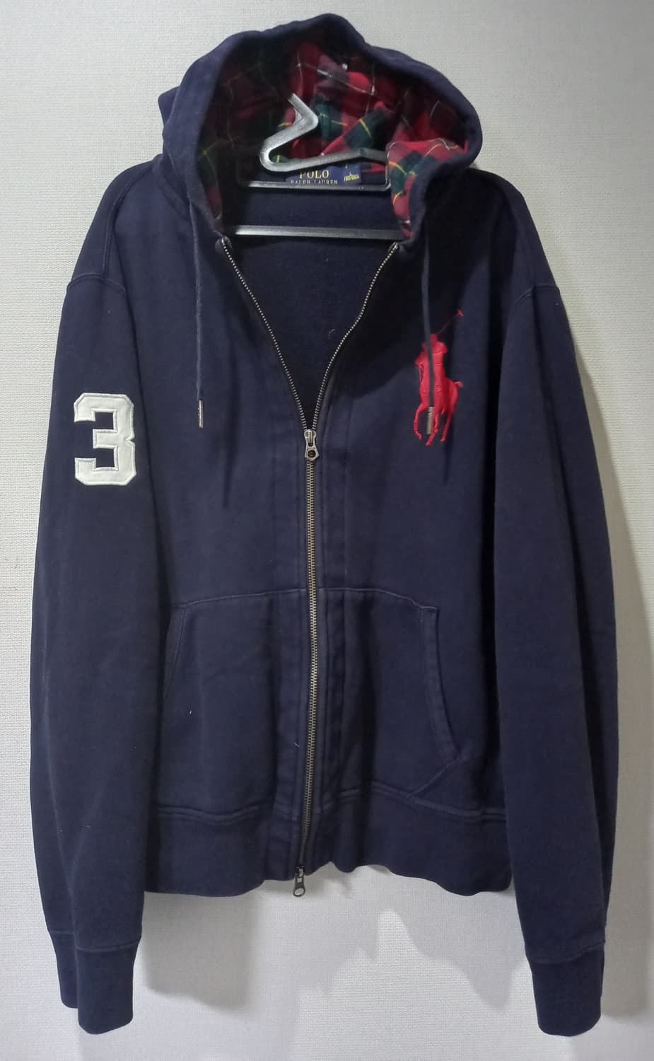 폴로 POLO 빅포니 후드집업 100/L 상품이미지2