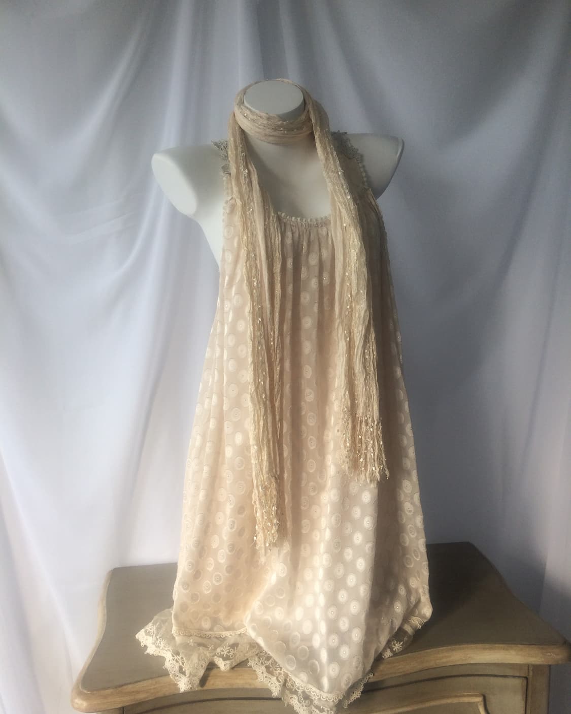 fringe point scarf 상품이미지5