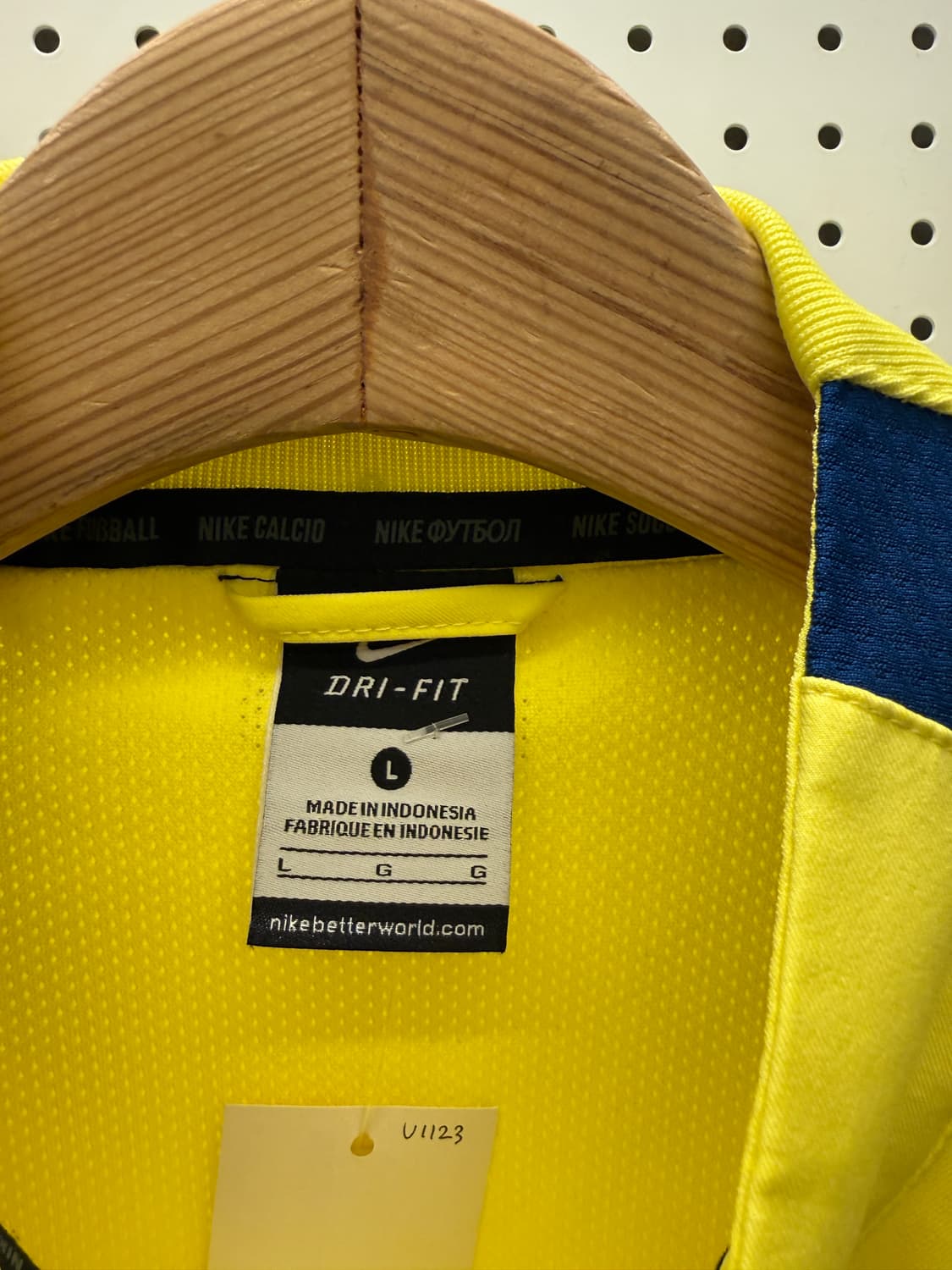 나이키 보카주니어스 트랙 자켓 옐로우 U1729 상품이미지5