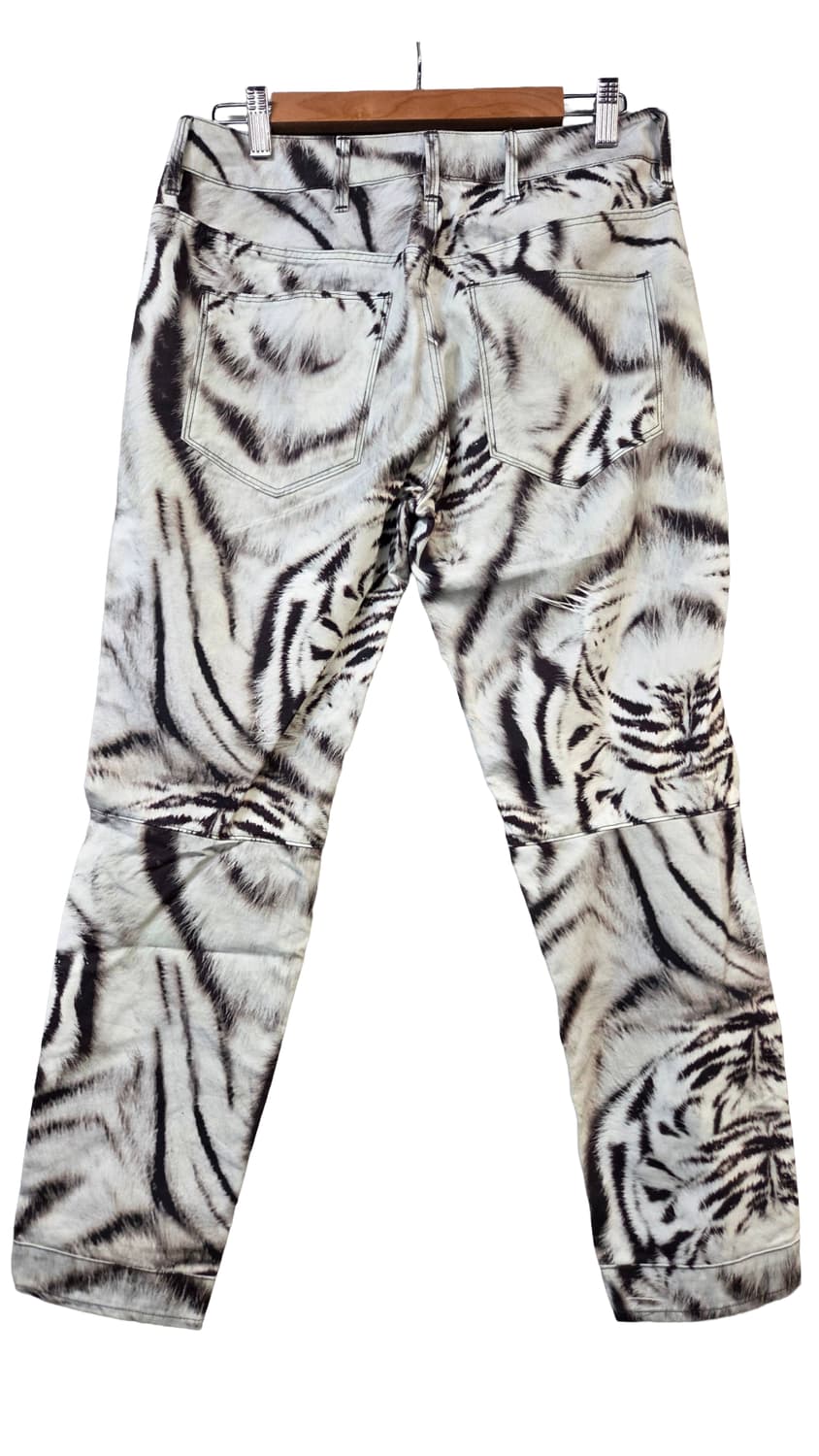 G-STAR 화이트 타이거 패턴 청바지(W26/L30) 상품이미지2
