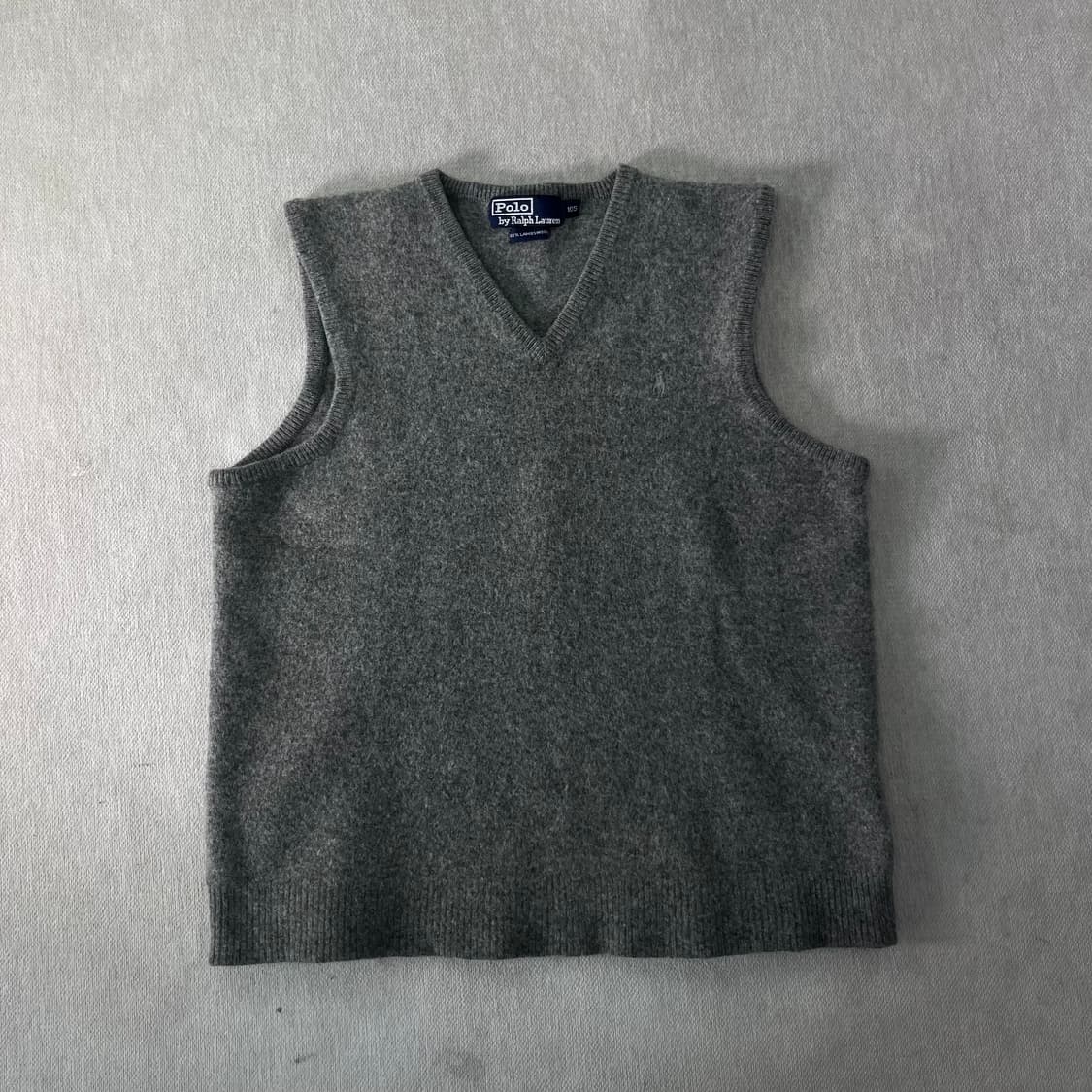 W 95 폴로랄프로렌 램스울 니트조끼 상품이미지1