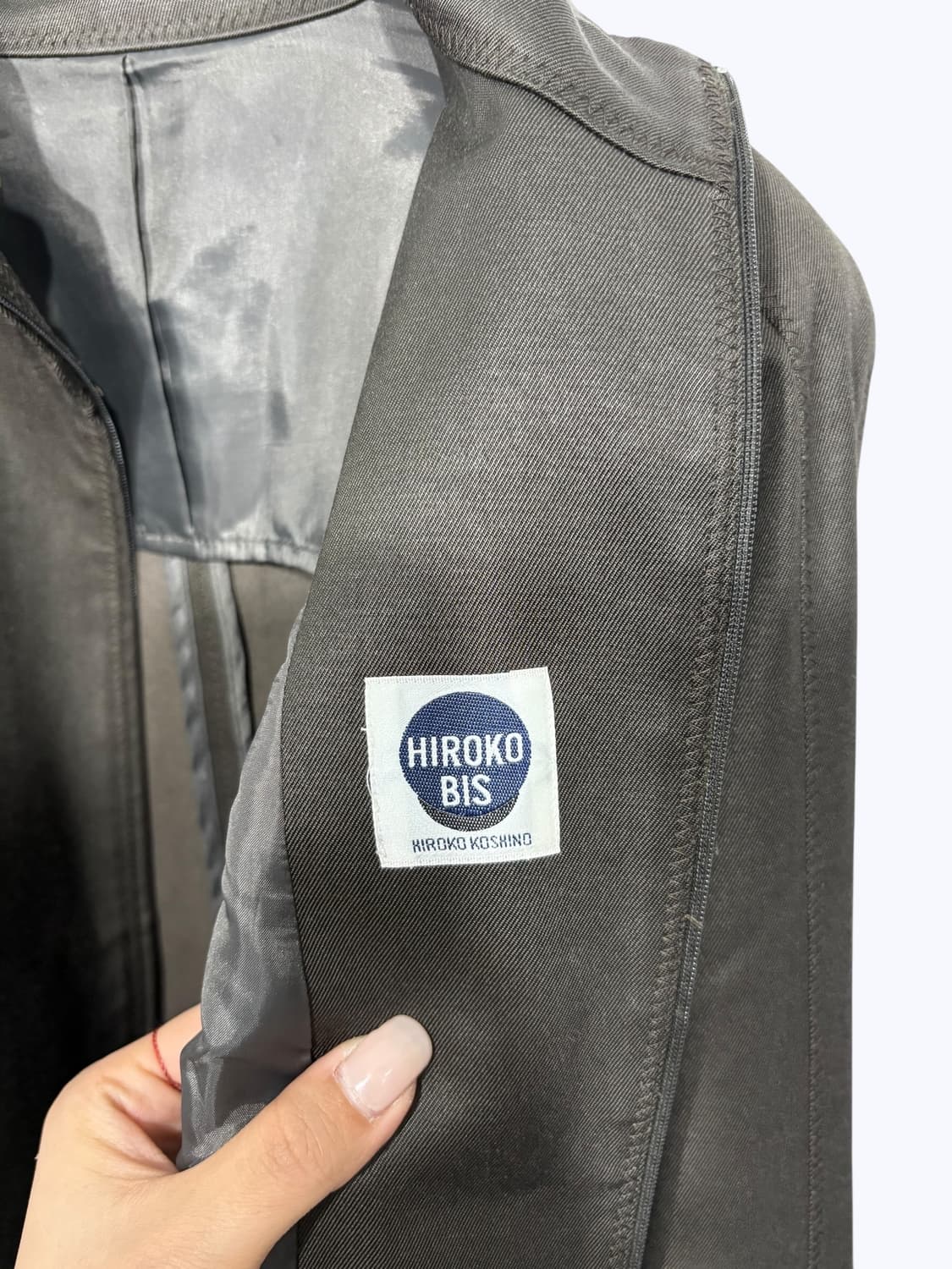 HIROKO BIS minimal jacket brown  상품이미지8