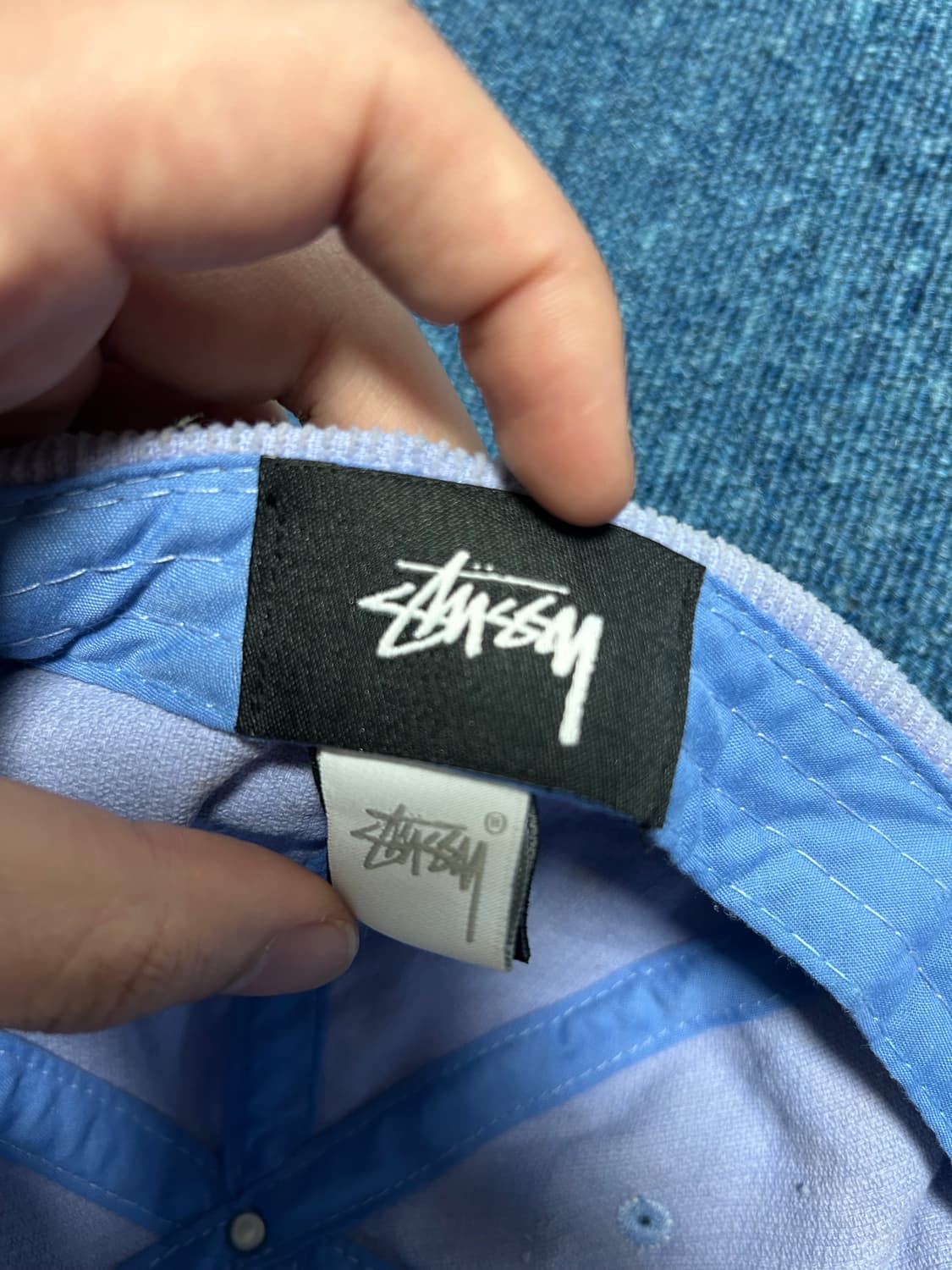 스투시 코듀로이 볼캡 상품이미지2