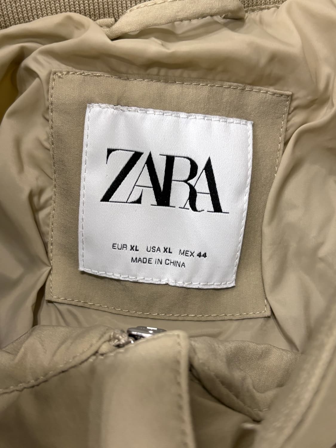 zara half-neck blouson 상품이미지3