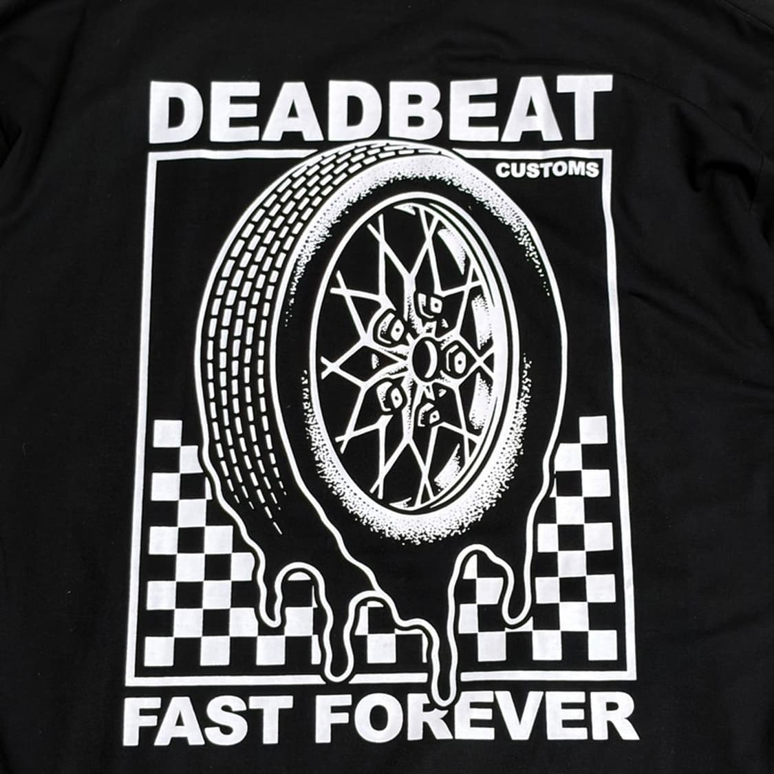 DEADBEAT 커스텀즈 그래픽 롱슬리브 2XL 상품이미지4