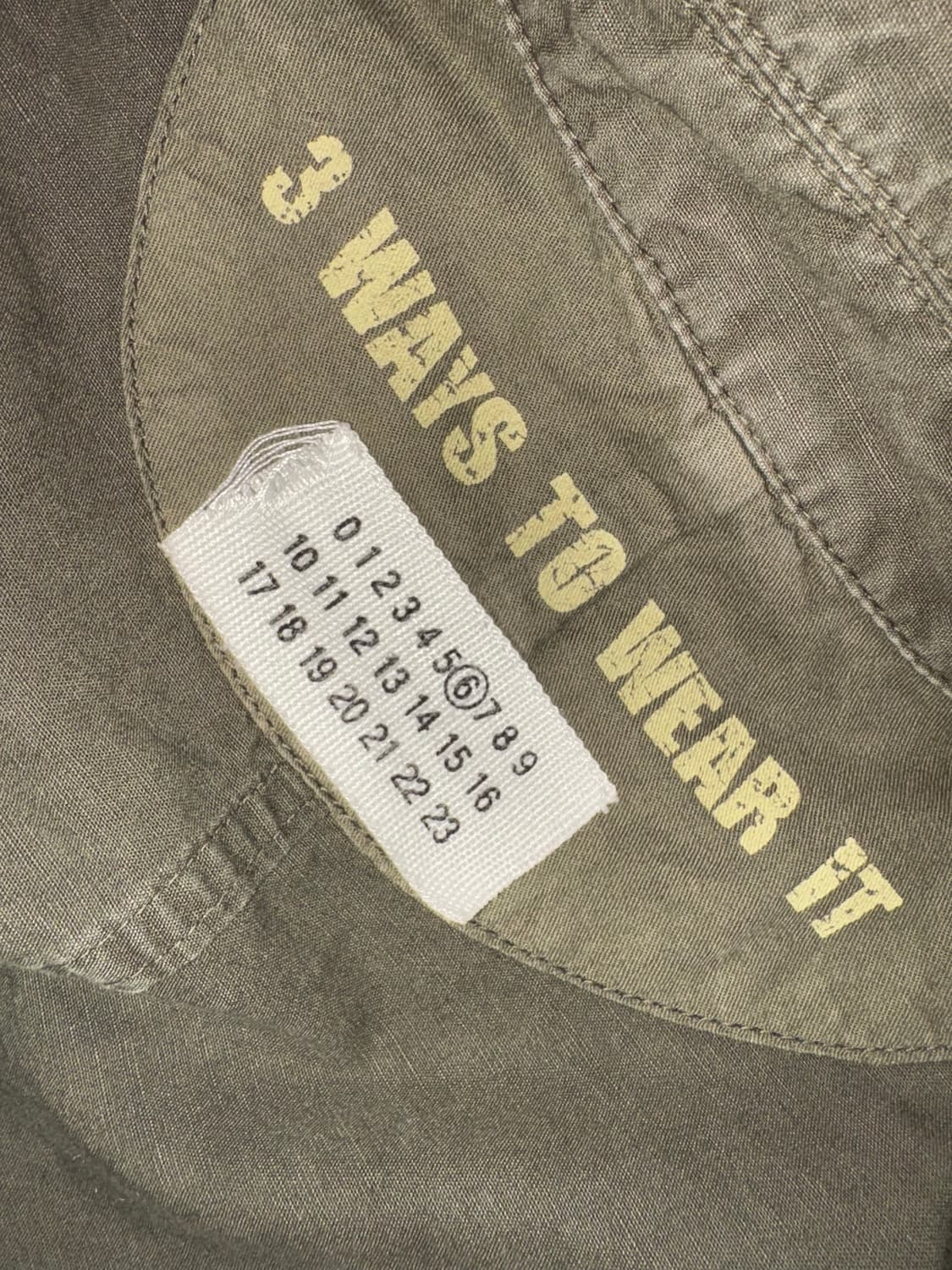 03SS 마틴 마르지엘라 ‘3WAYS TO WEAR’ 자켓 상품이미지3