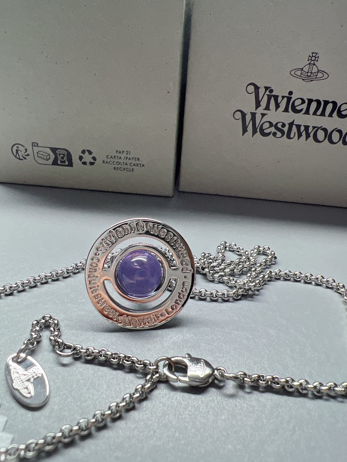 비비안웨스트우드 orb목걸이 상품이미지5