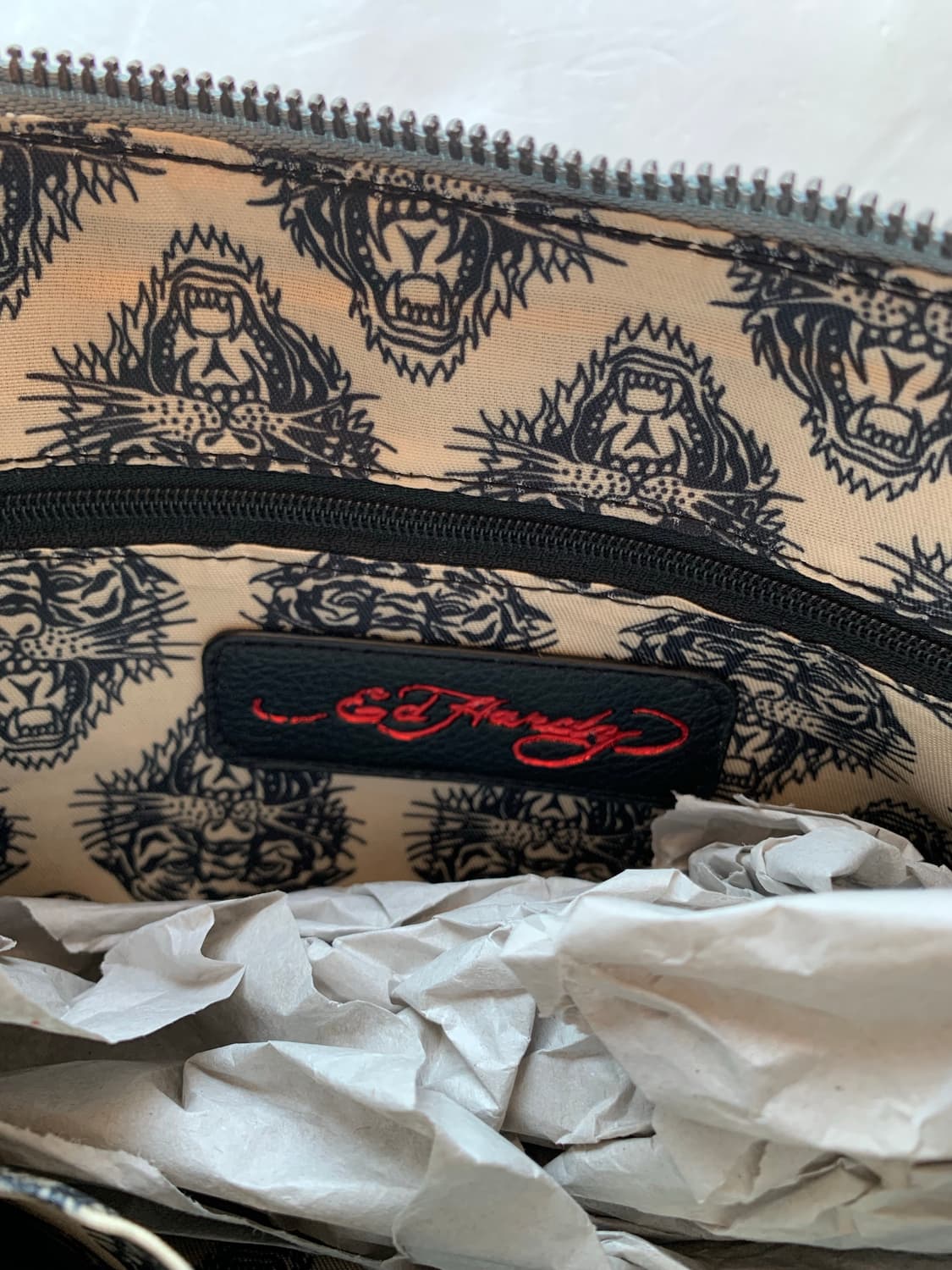 [새제품] 에드하디 데님 숄더백 상품이미지4