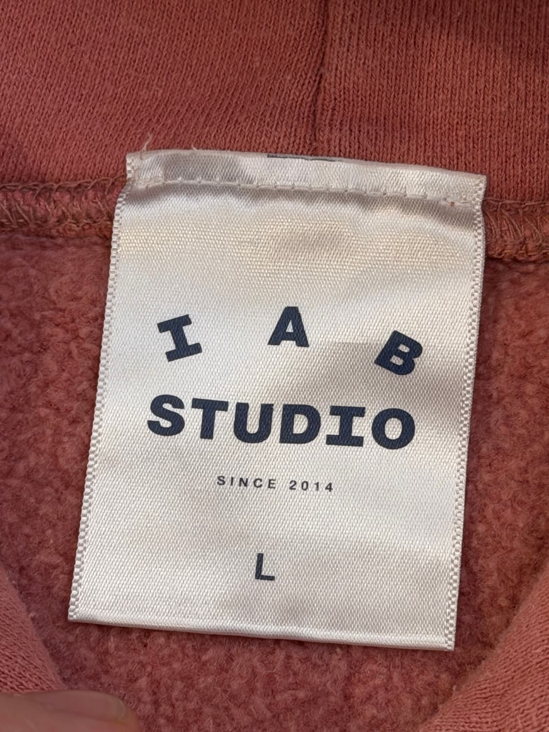 아이앱 스튜디오 후드티 로즈핑크 상품이미지6