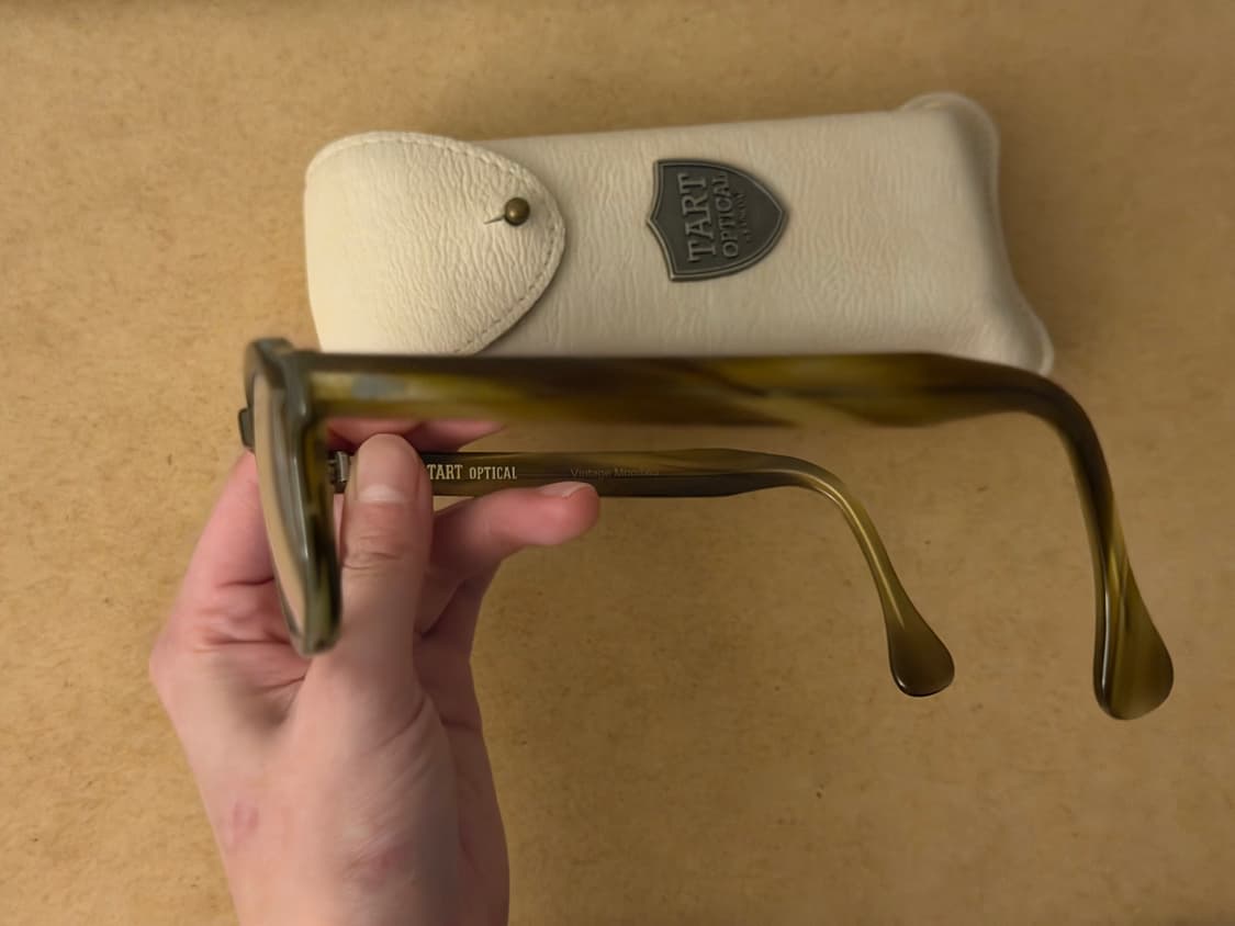 타르트 옵티컬 녹색빛 안경 상품이미지3
