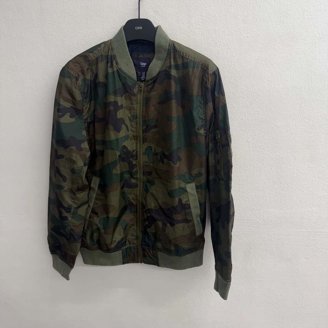 갭(Gap) 카모 밀리터리 봄버 자켓 (XS) 상품이미지1