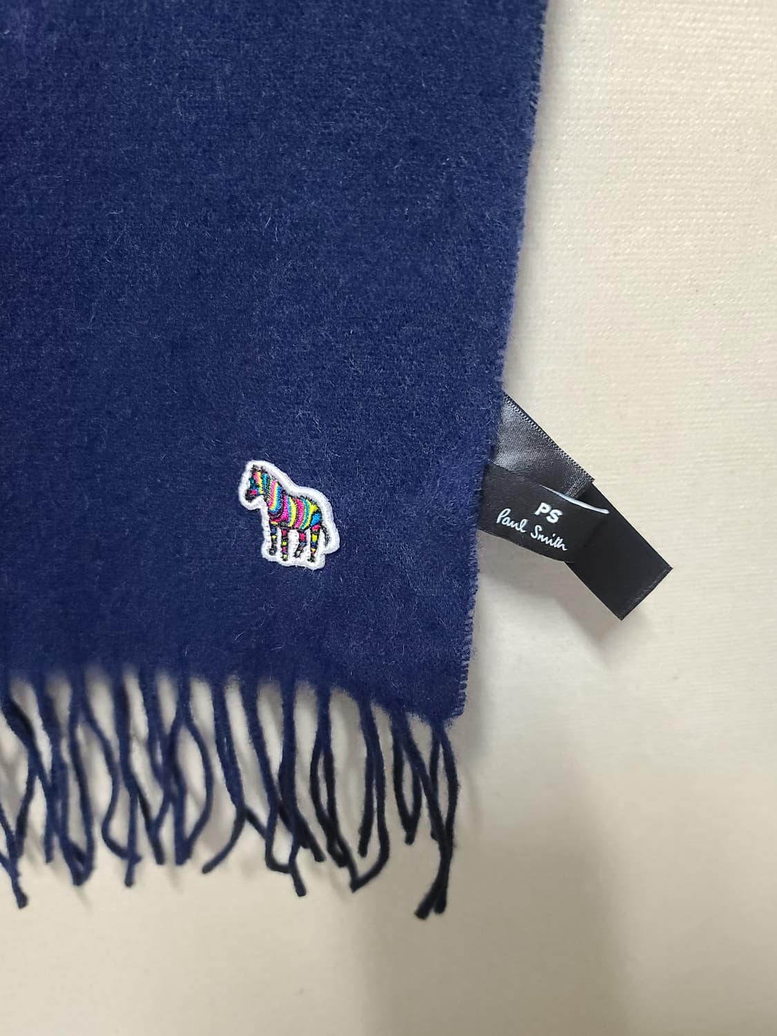 폴스미스 지브라 로고 램스울 머플러 상품이미지3