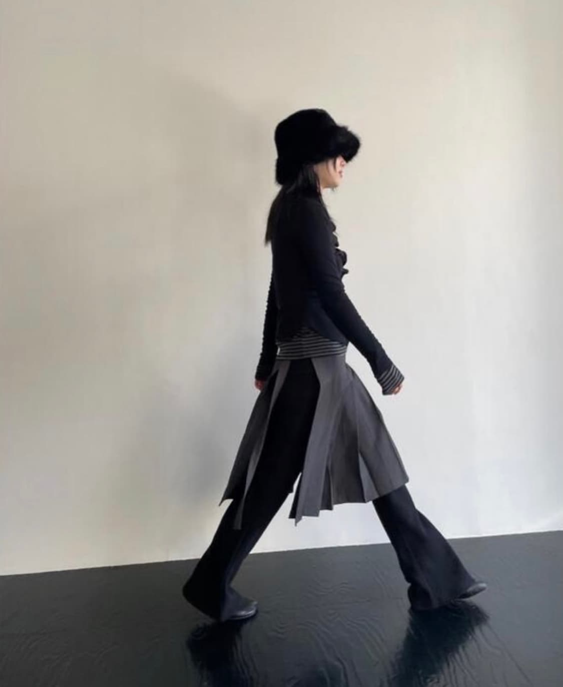 어나더랭귀지 레이어드스커트 상품이미지1