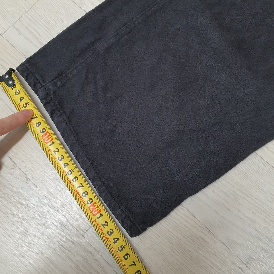 이지 갭 사틴 카고 팬츠 블랙 상품이미지3