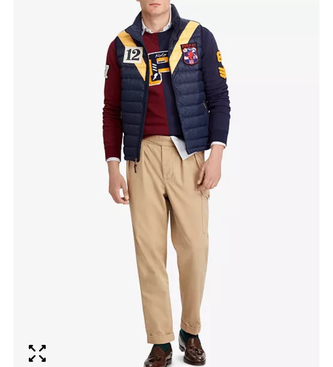 정품 폴로랄프로렌 덕다운 경량패딩 XL 상품이미지1