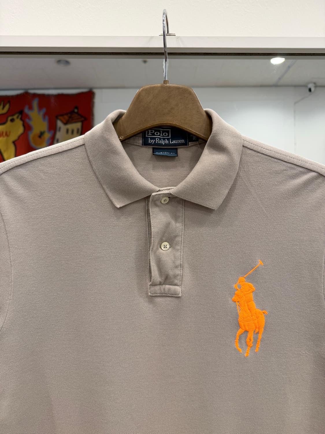 Polo RL 폴로 랄프로렌 빅포니 pk 반팔 티셔츠 (beige) 상품이미지2