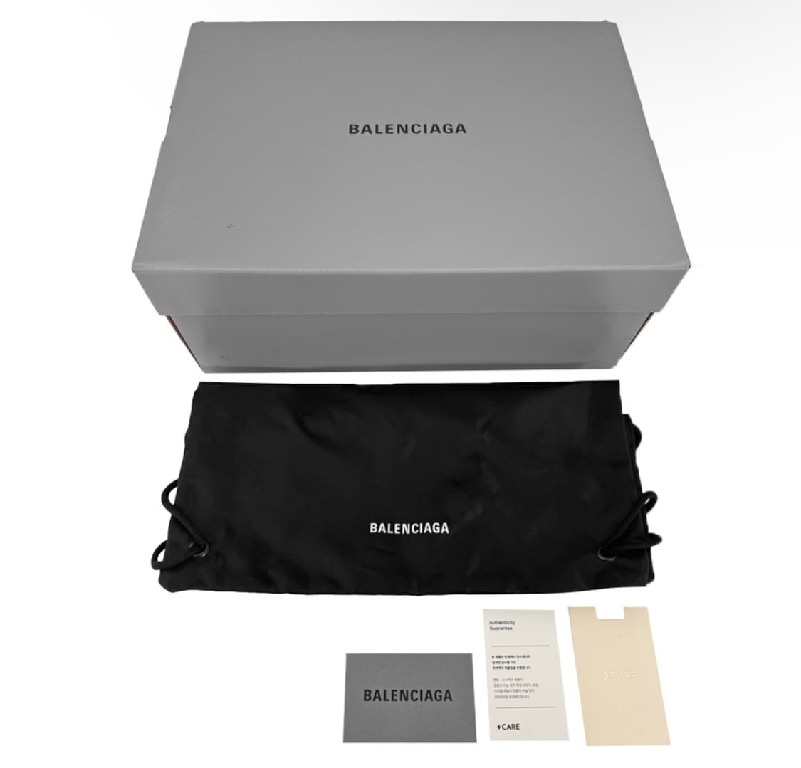 [35] Balenciaga 발렌시아가 여성 카고 스니커즈 화이트 그레이 상품이미지9