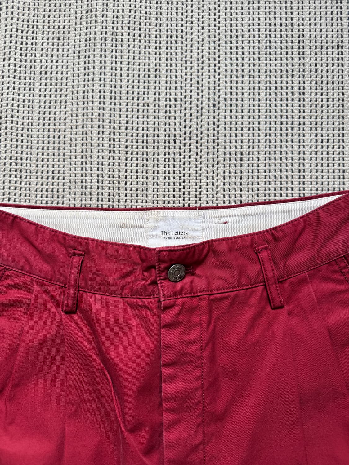 더 레터스 코튼 팬츠 상품이미지3