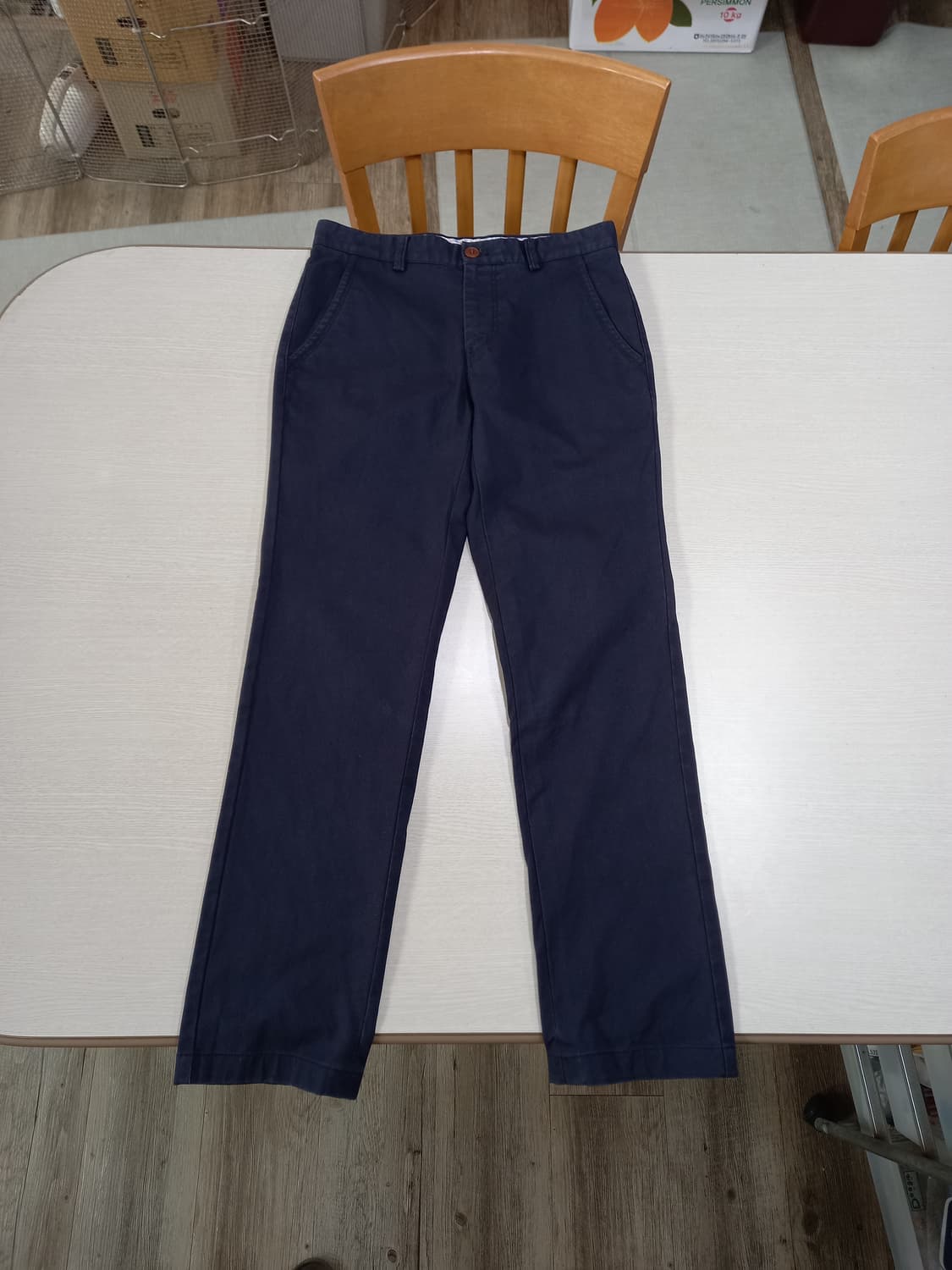 29 Ann Cliff 스판 치노팬츠 네이비 29-541 상품이미지1