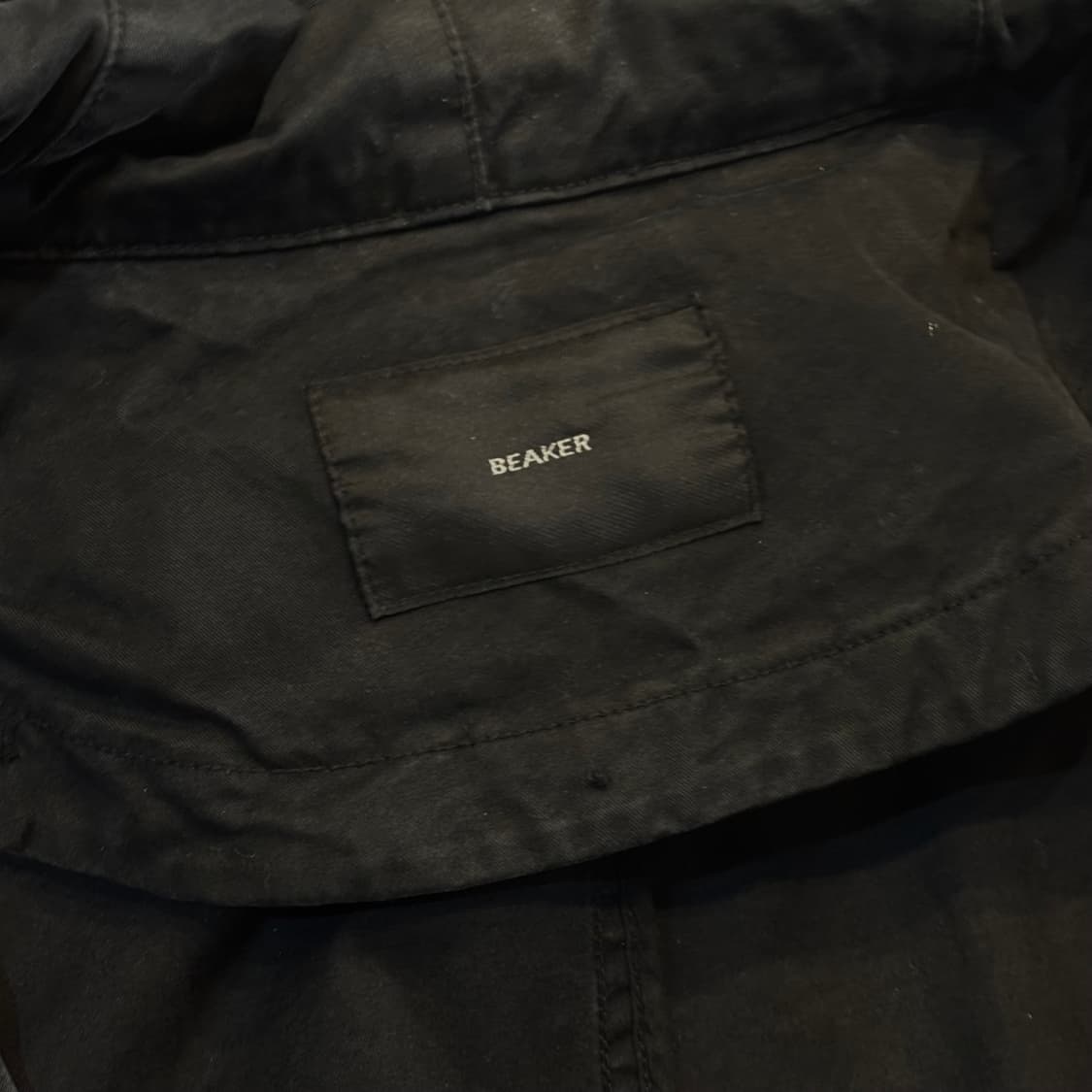 비이커 블랙 야상 상품이미지3