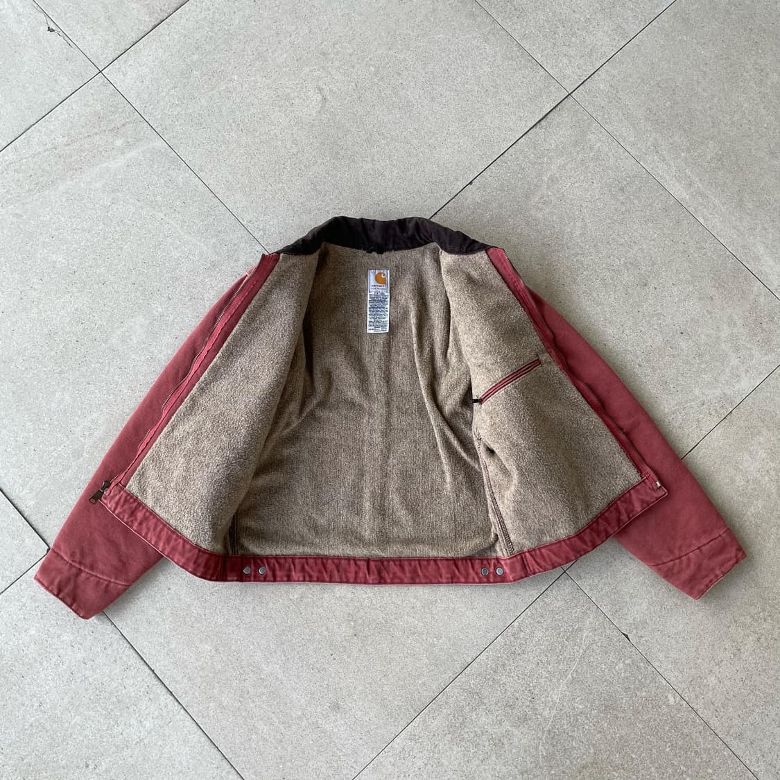 Vintage Carhartt WJ097 VRS Lined Detroit 상품이미지3