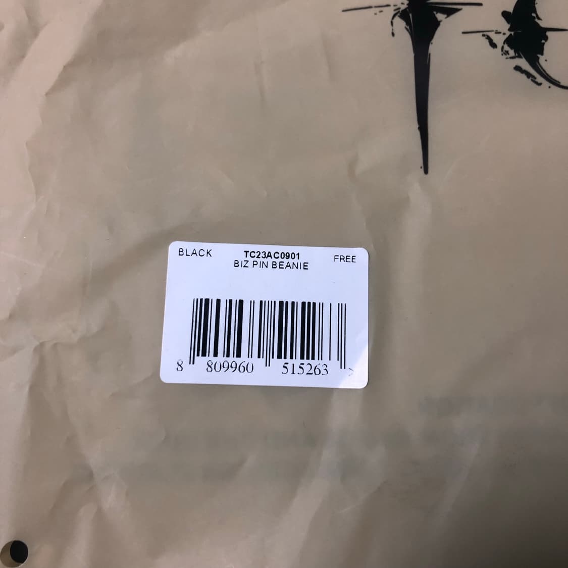 떠그클럽 비니 블랙 상품이미지5