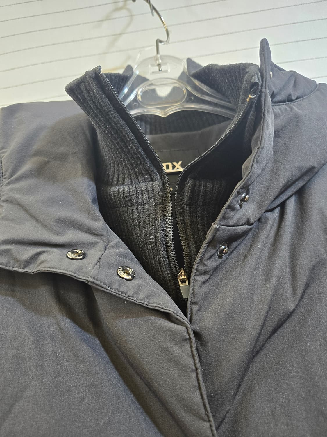 JDX 여성 겨울 다운후드 점퍼 블랙 상품이미지9