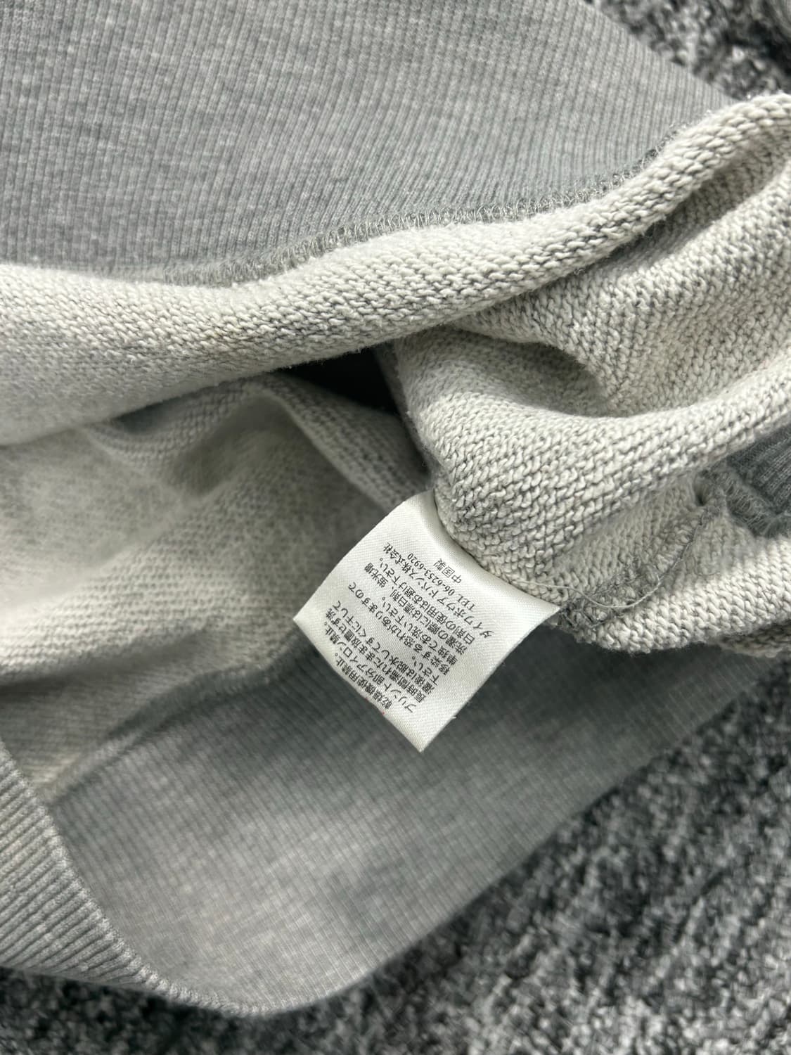 챔피온 그레이 빅로고 맨투맨 상품이미지5